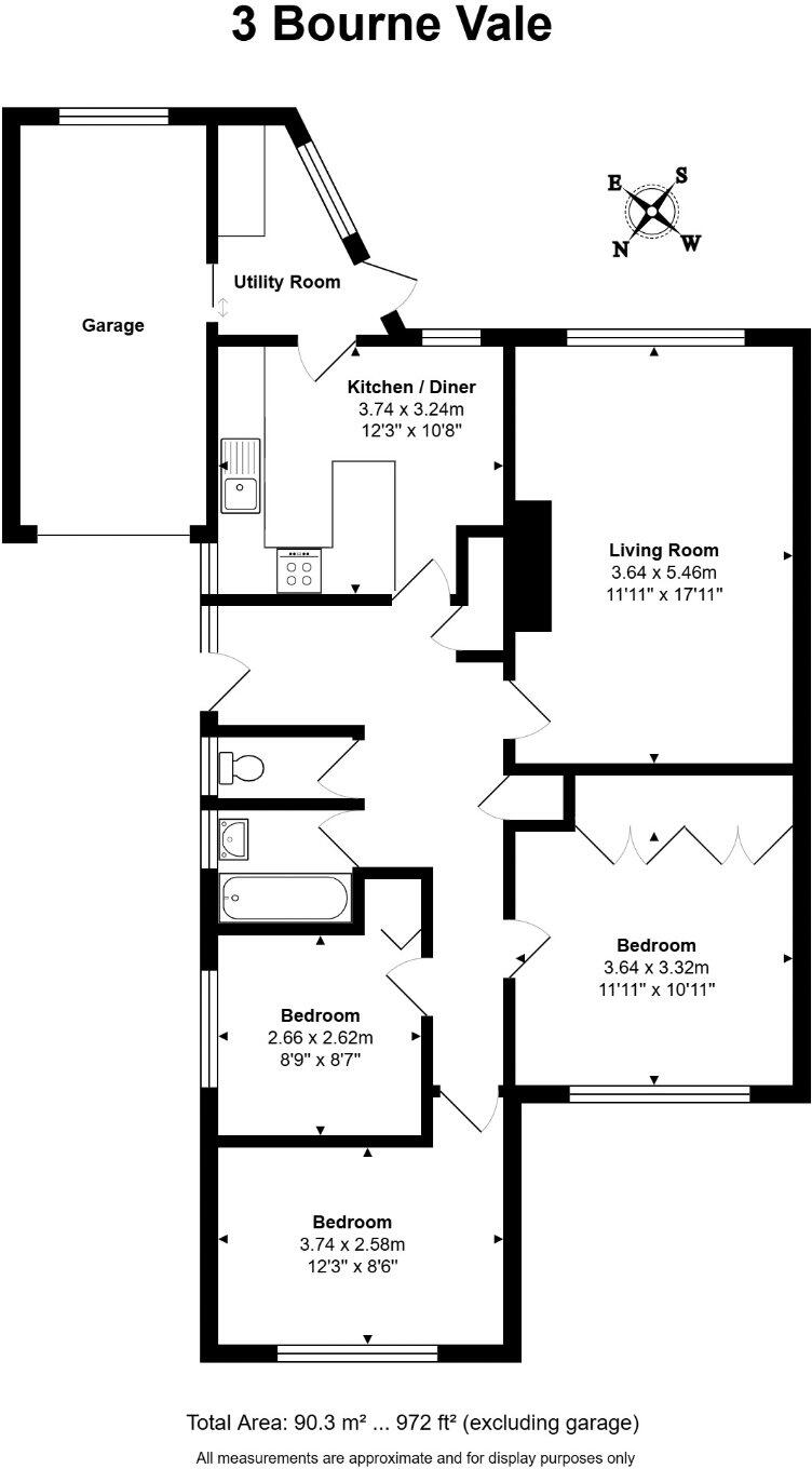 Bourne Vale, Hungerford, Berkshire, RG17 floorplan