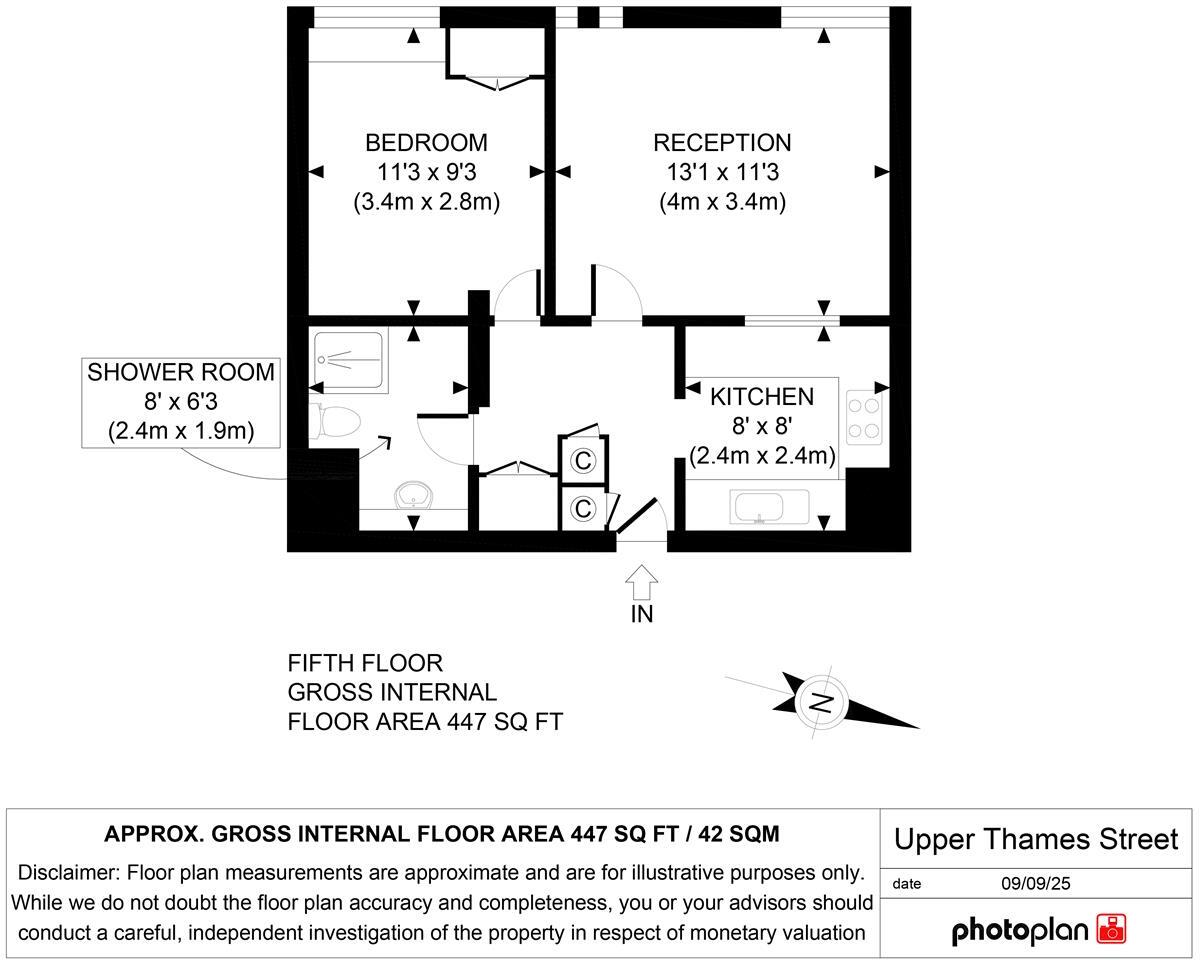 Upper Thames Street, London floorplan