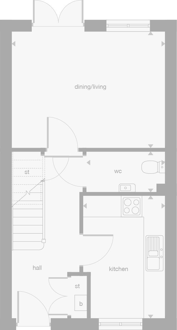Abbotsford Road, 
Clydebank, 
G81 1PA floorplan
