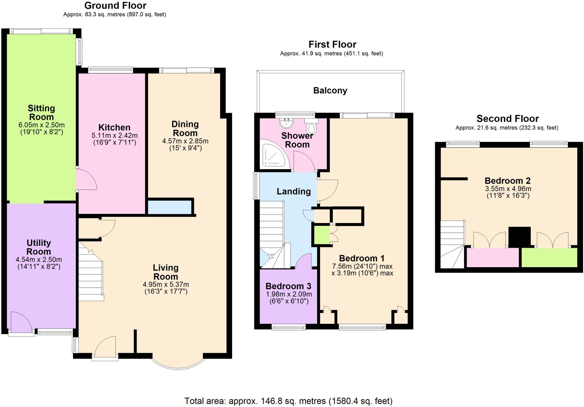 Grange Avenue, Kenilworth, Warwickshire, CV8 floorplan