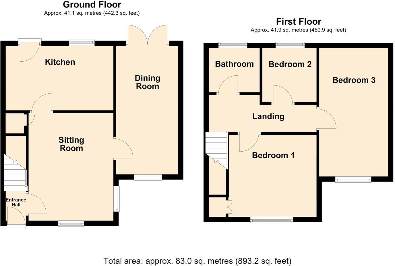 Woodmarket, Lutterworth floorplan