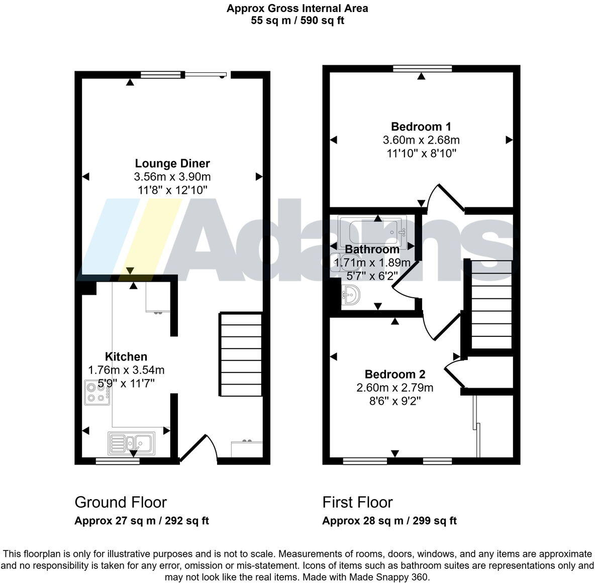 Camrose Close, Runcorn floorplan