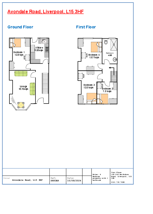 Avondale Road, Liverpool floorplan
