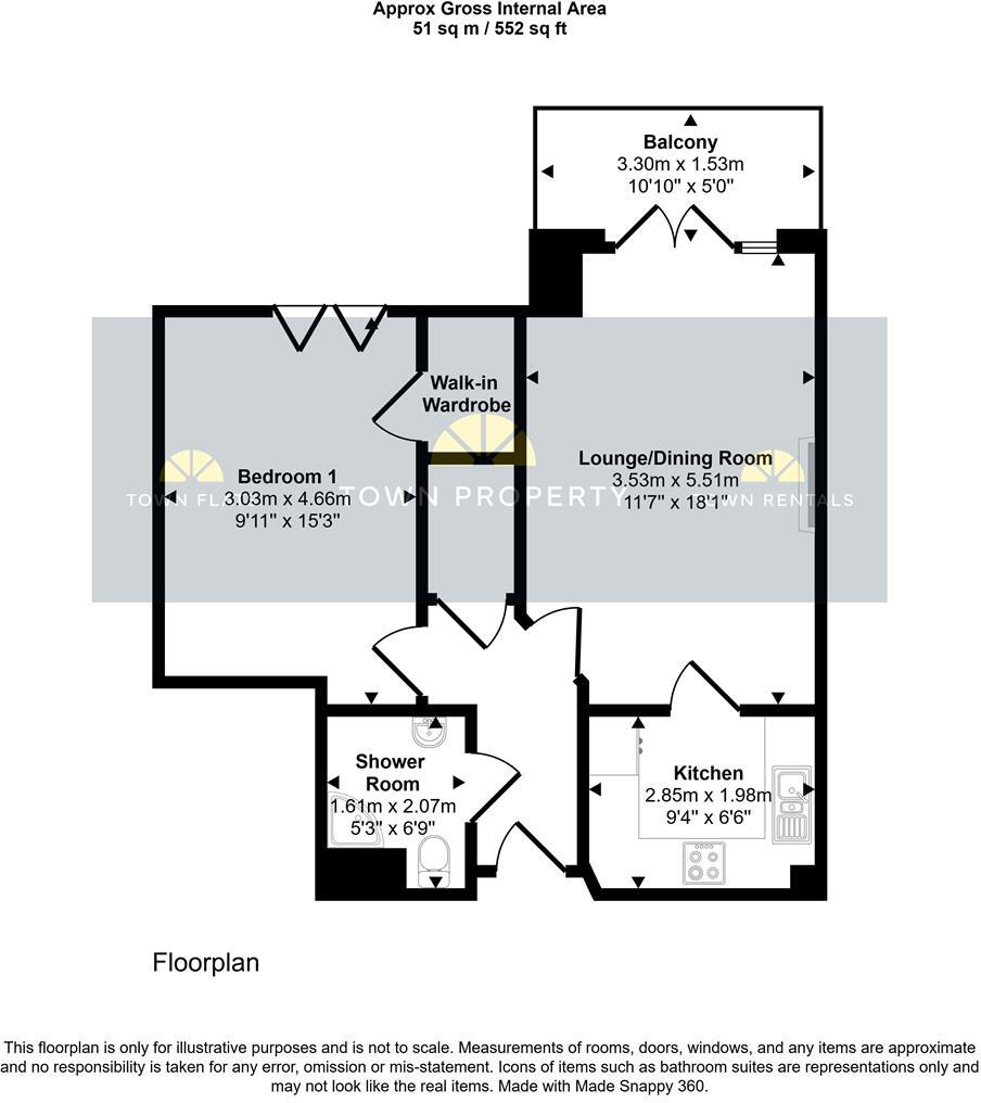 Southfields Road, Eastbourne floorplan