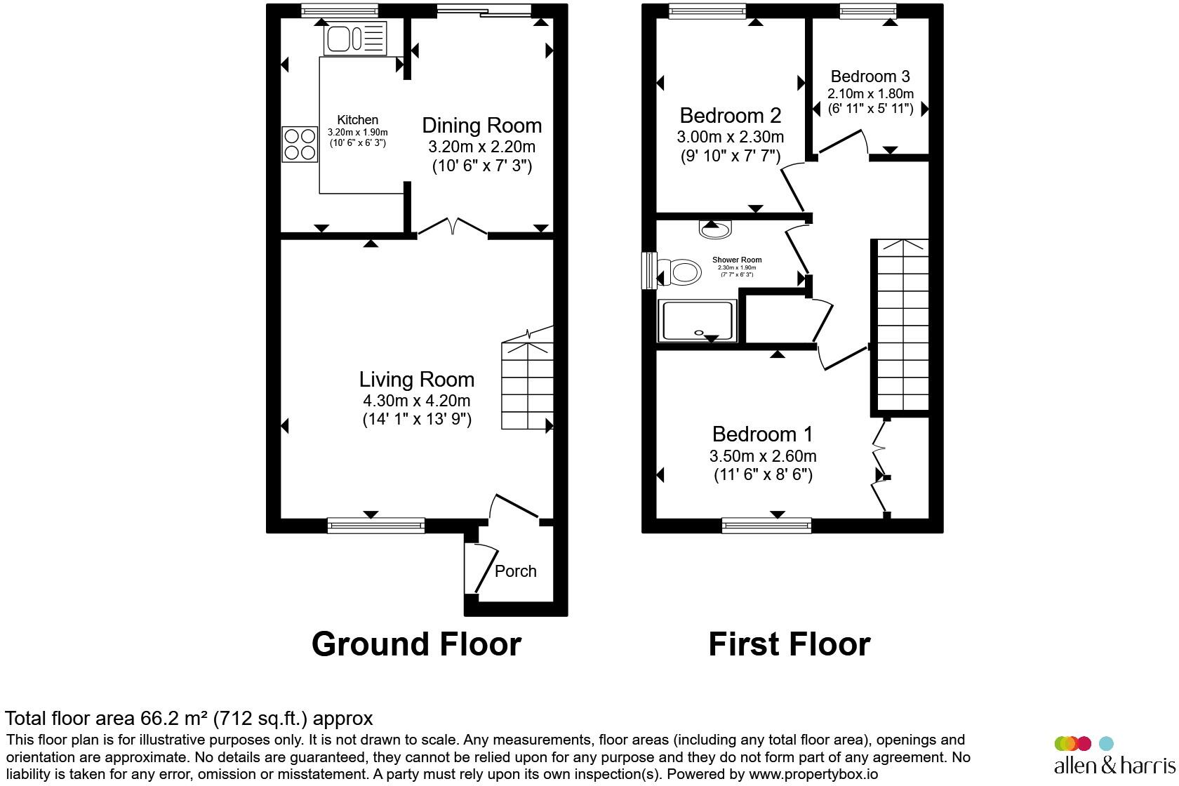Garrick Drive, Thornhill, Cardiff floorplan