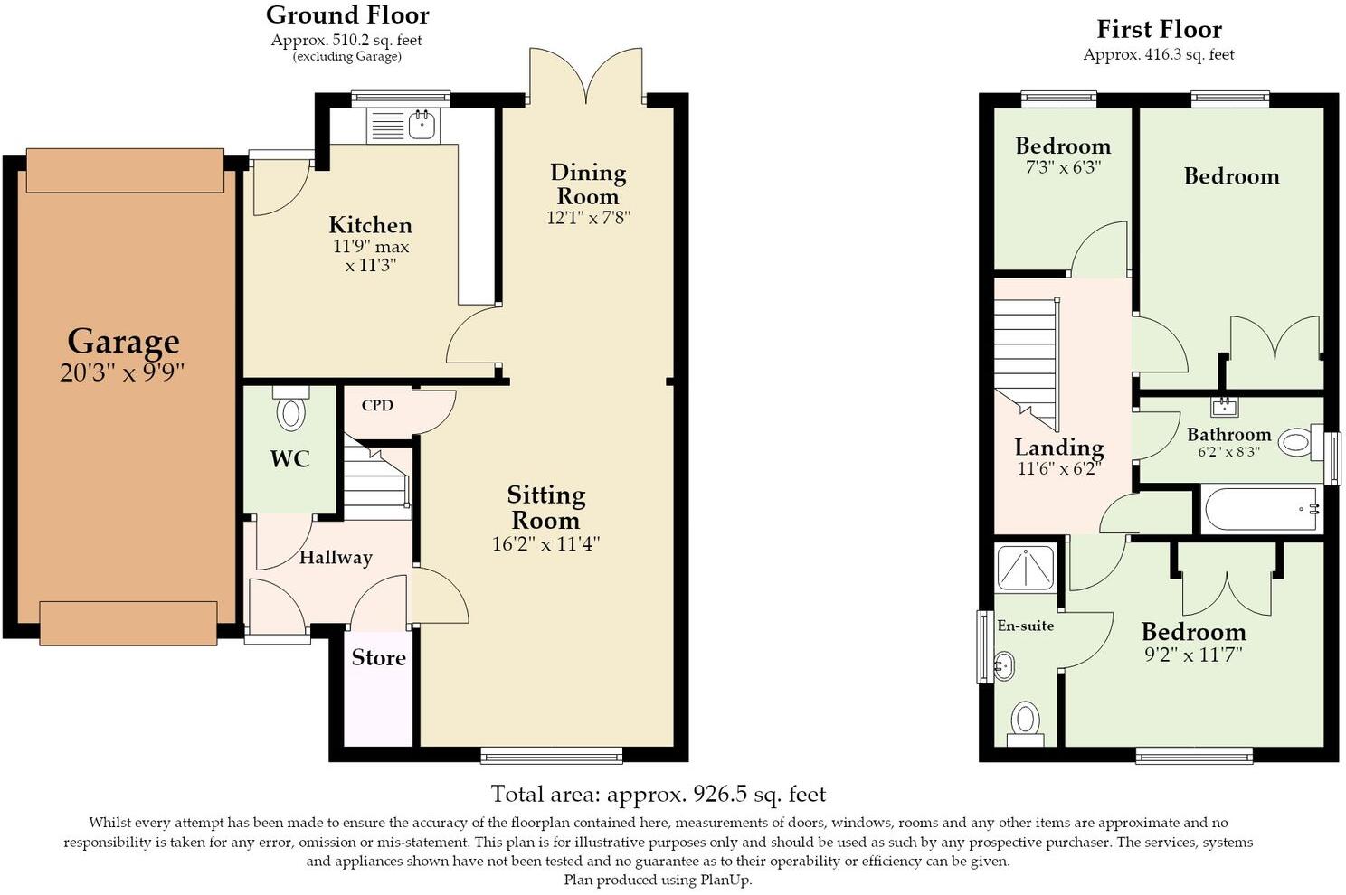 Elderflower Mews, Norwich floorplan