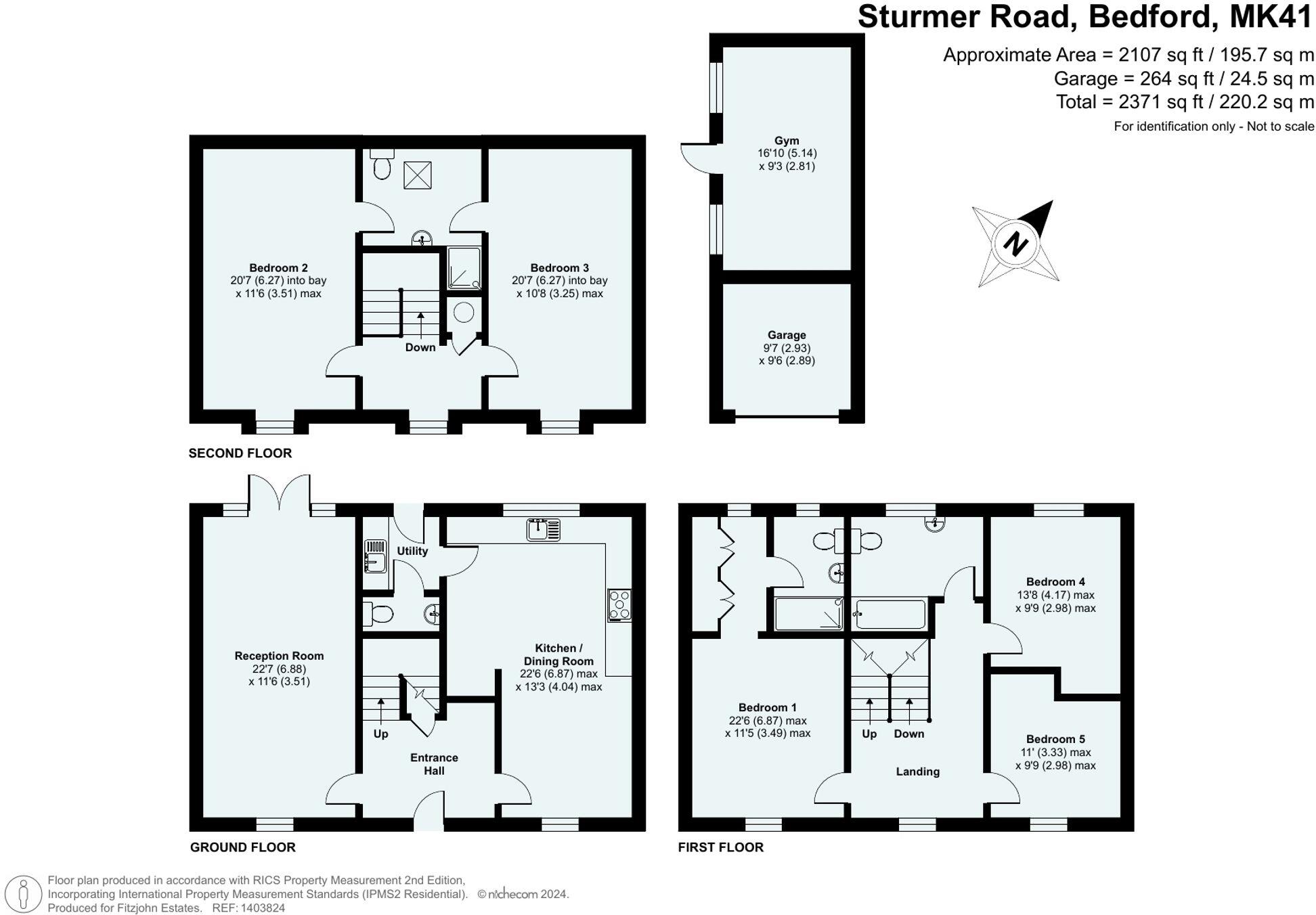 4, Sturmer Road, Bedford, MK41 floorplan