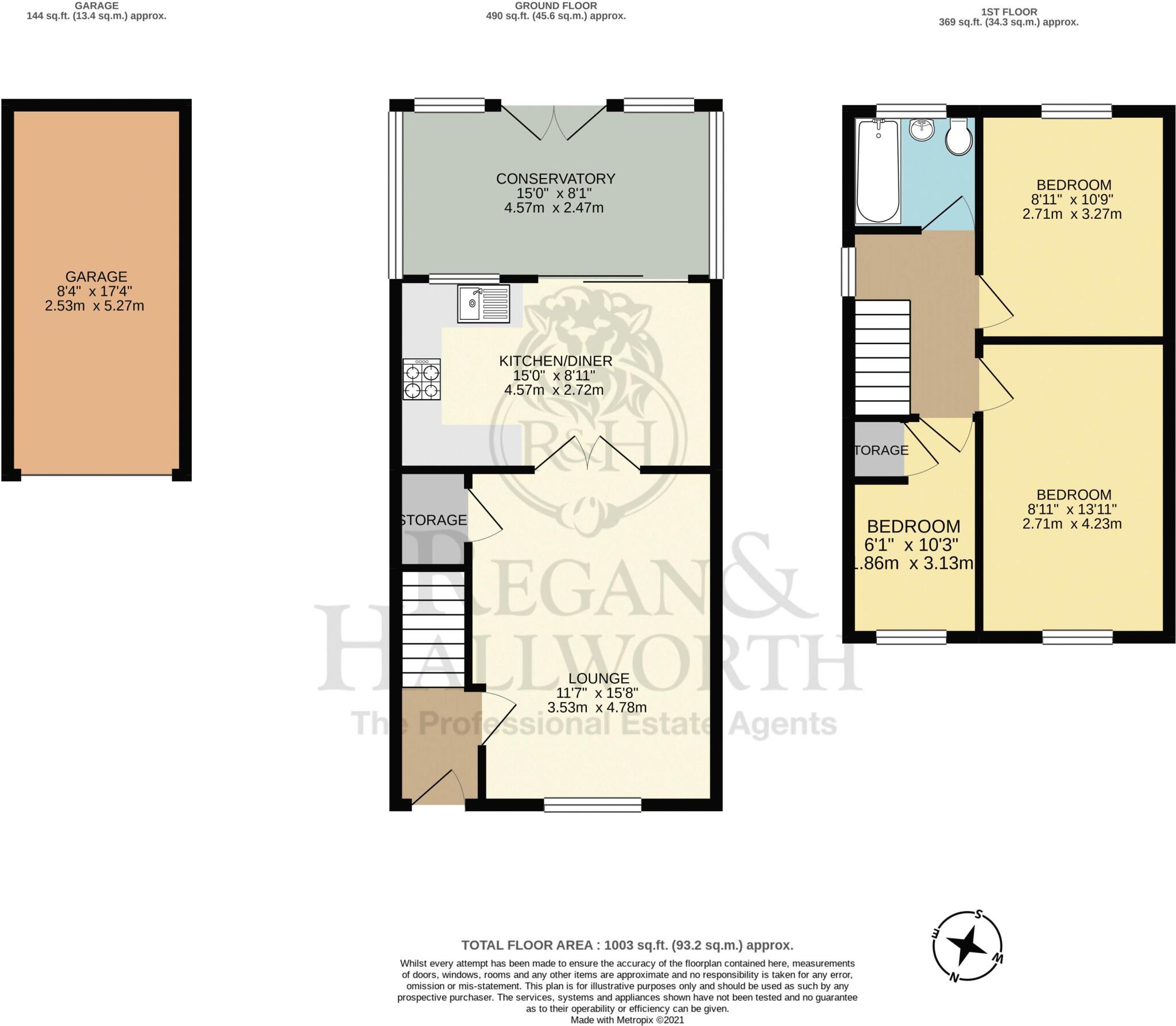 Robin Hill Drive, Standish, WN6 0QW floorplan