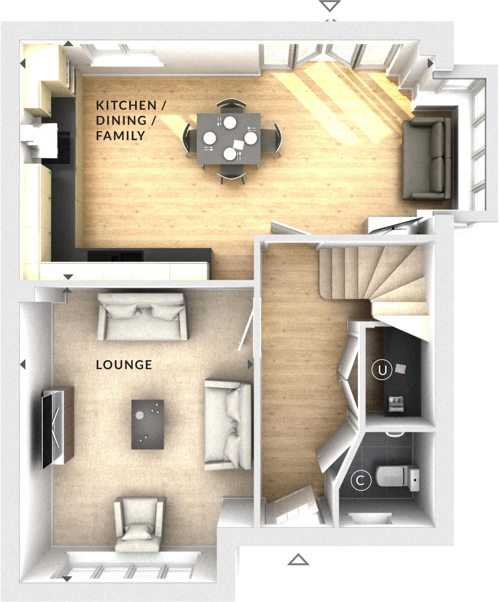 Off Martley Road, 
Lower Broadheath, Worcester, 
WR2 6RF floorplan