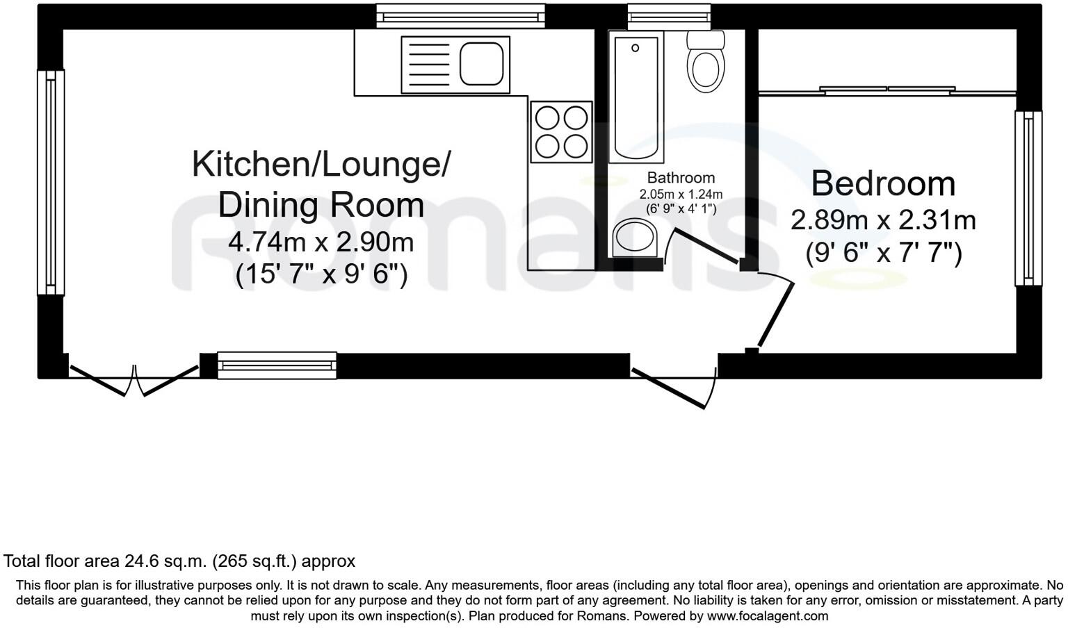 Cavendish Park, Yorktown Road, College Town, GU47 floorplan