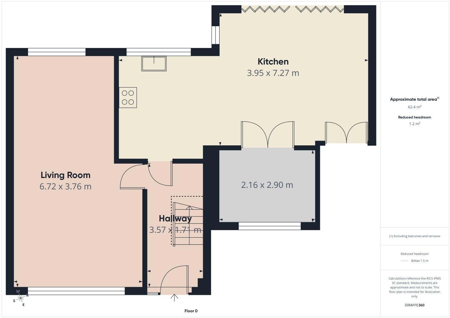 Marston Close, Dronfield Woodhouse, Dronfield, Derbyshire, S18 floorplan