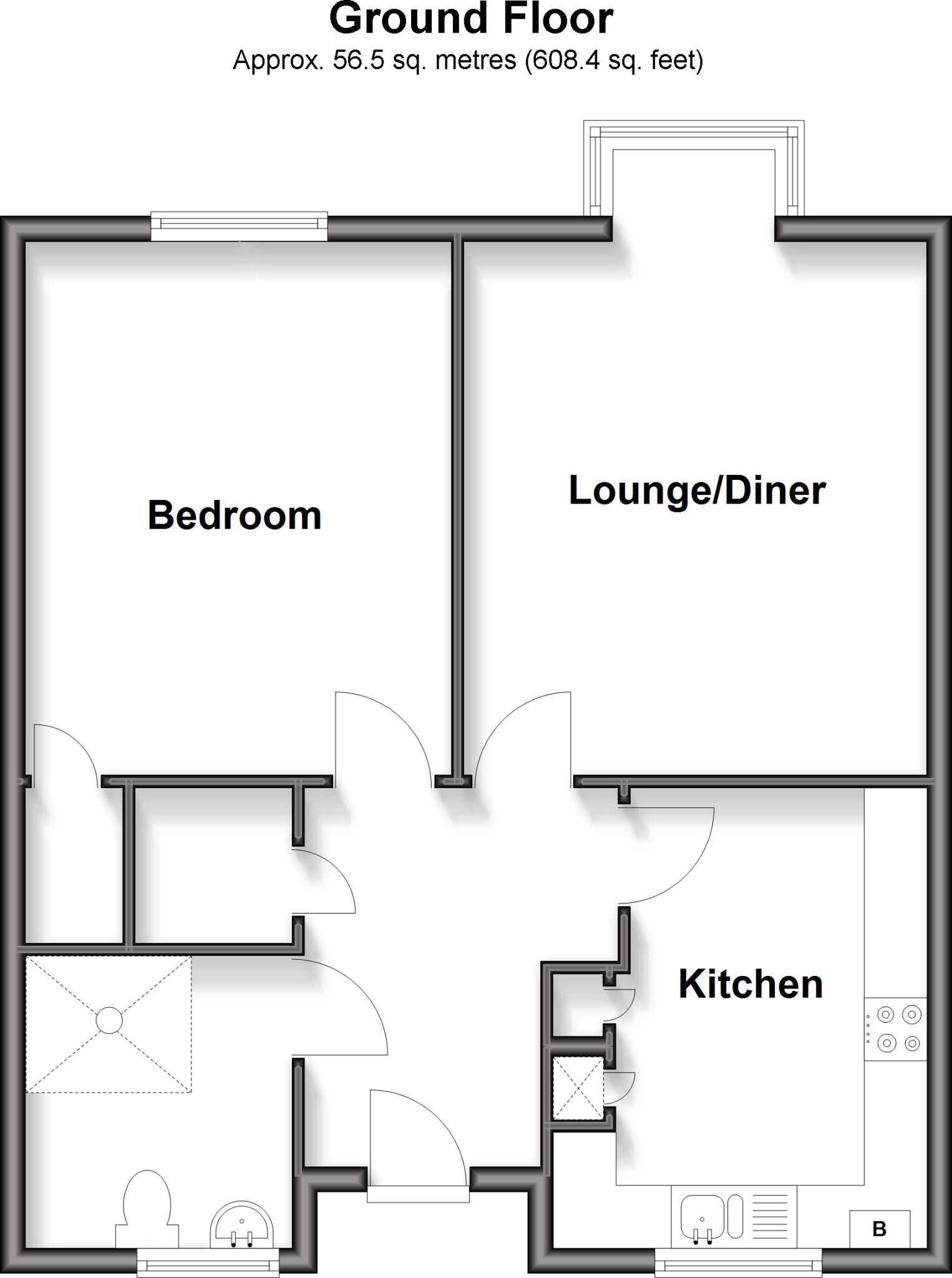 Kingsdown Close, Hempstead, Gillingham, Kent floorplan