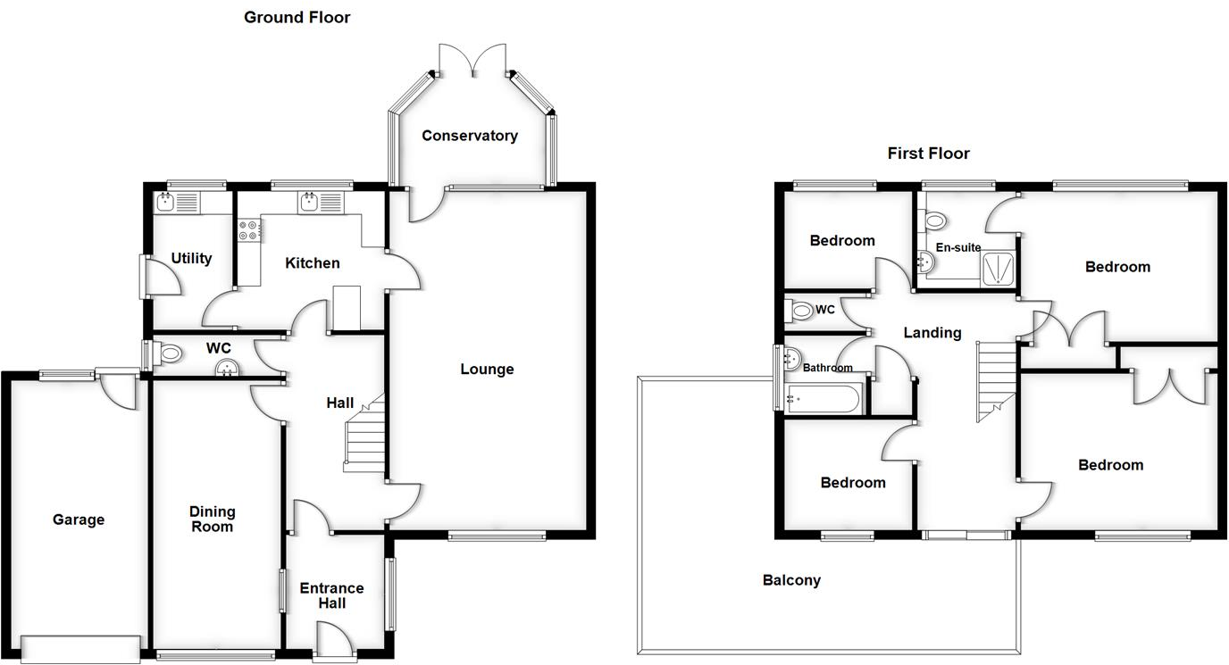Larkhill Road, Copthorne, Shrewsbury floorplan