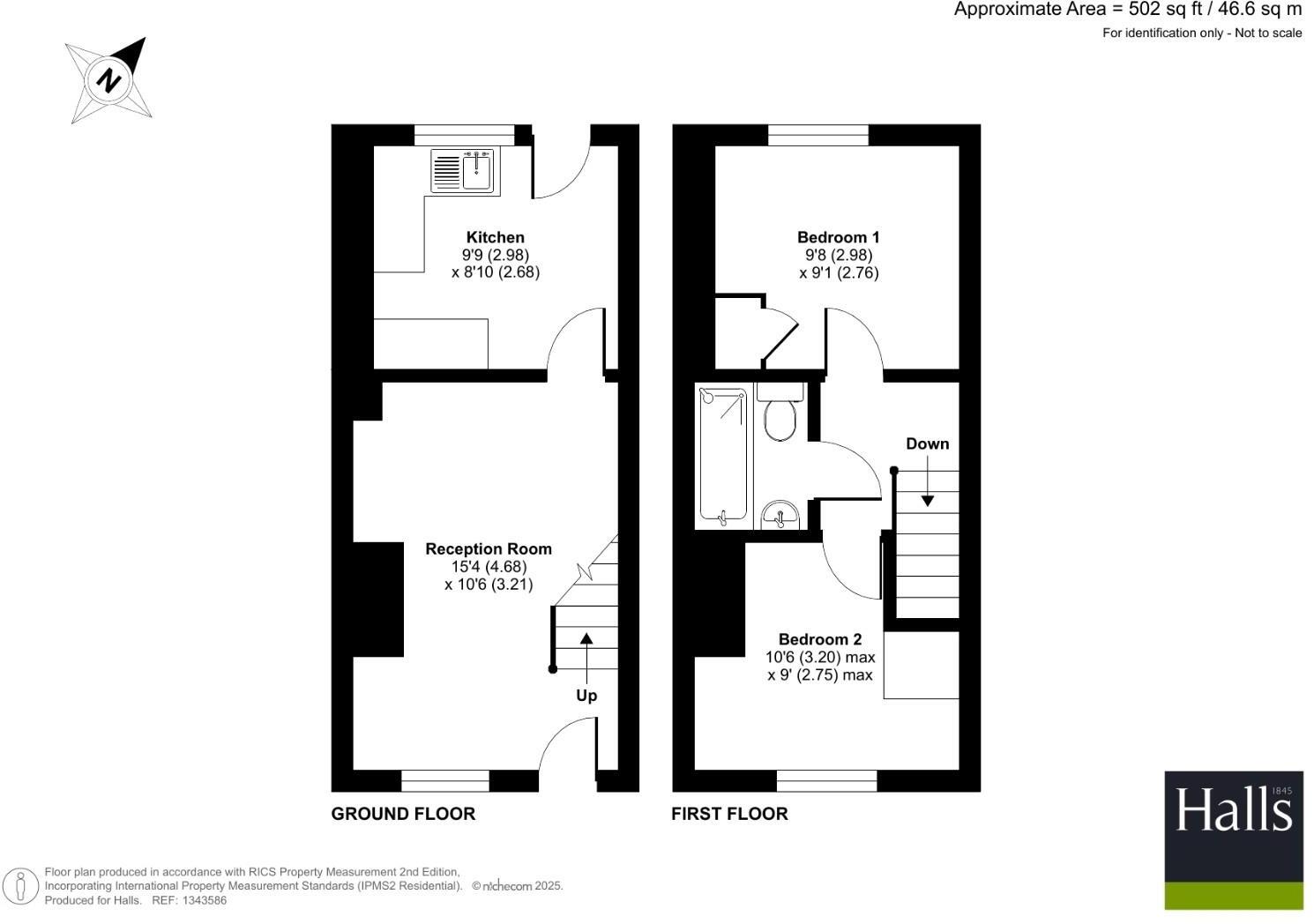 6 Abbey Terrace, Salop Road, Welshpool floorplan