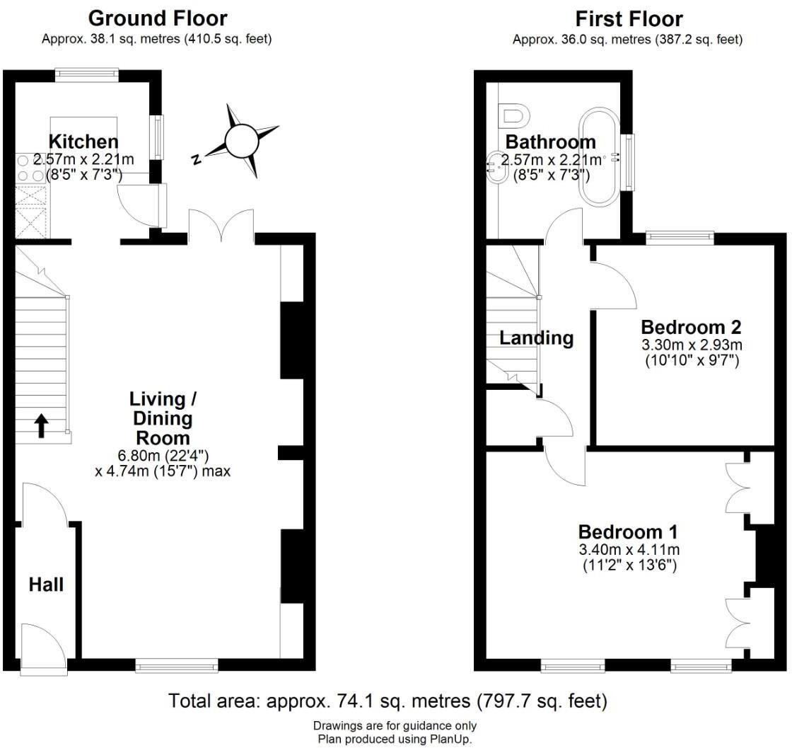 Norwich Street, Cambridge floorplan