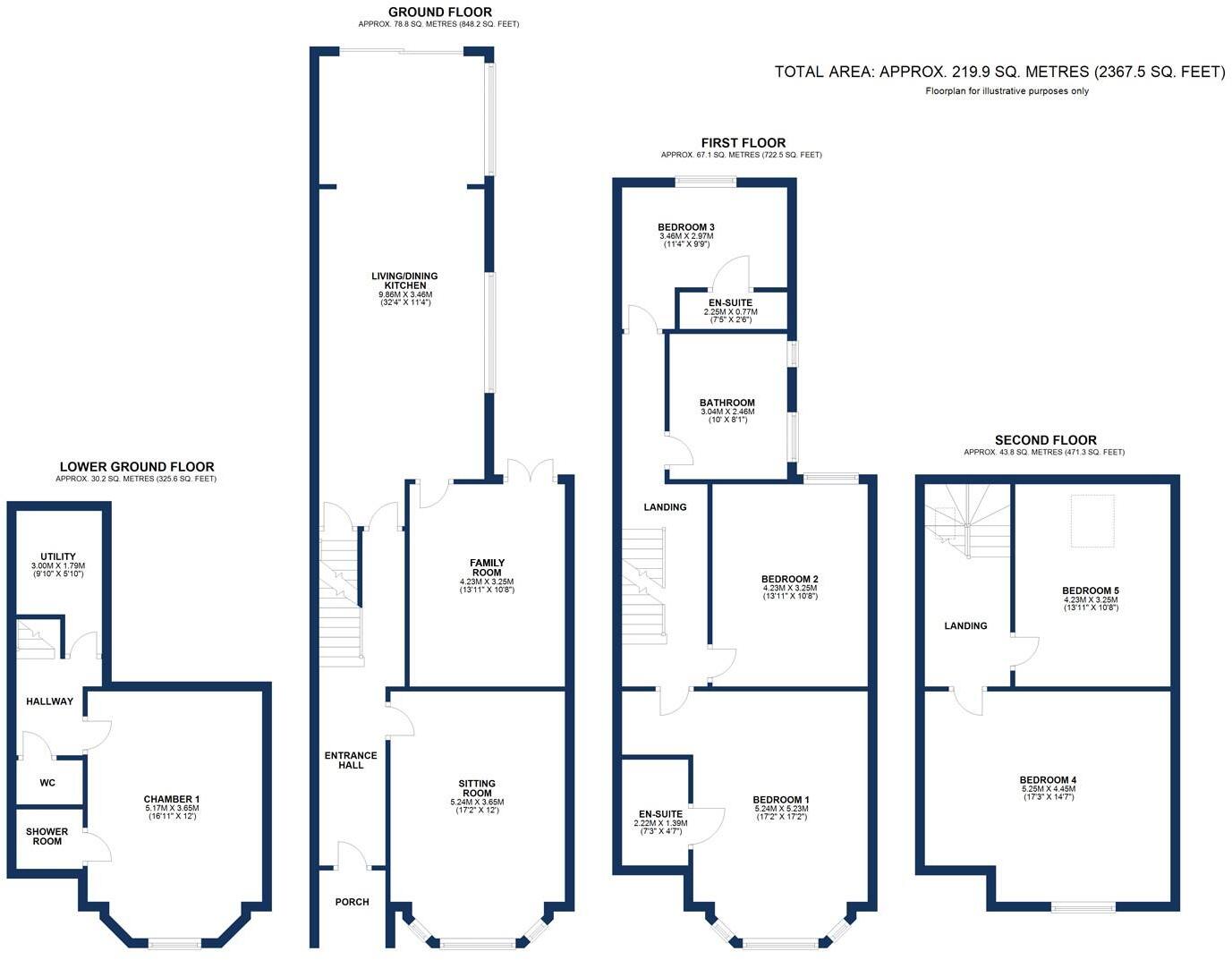Hale Road, Hale floorplan
