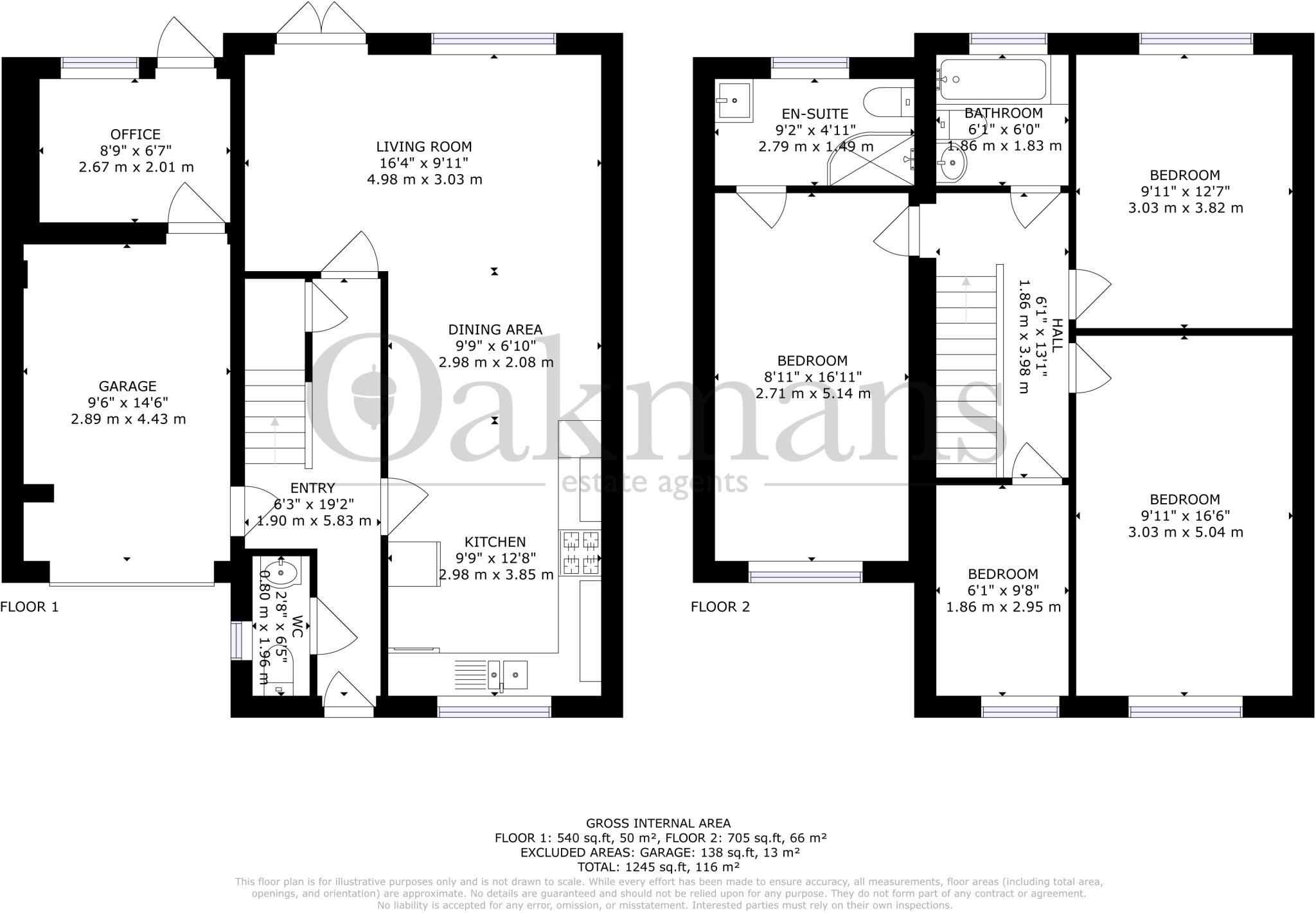 Dobbs Mill Close, Birmingham, B29 floorplan