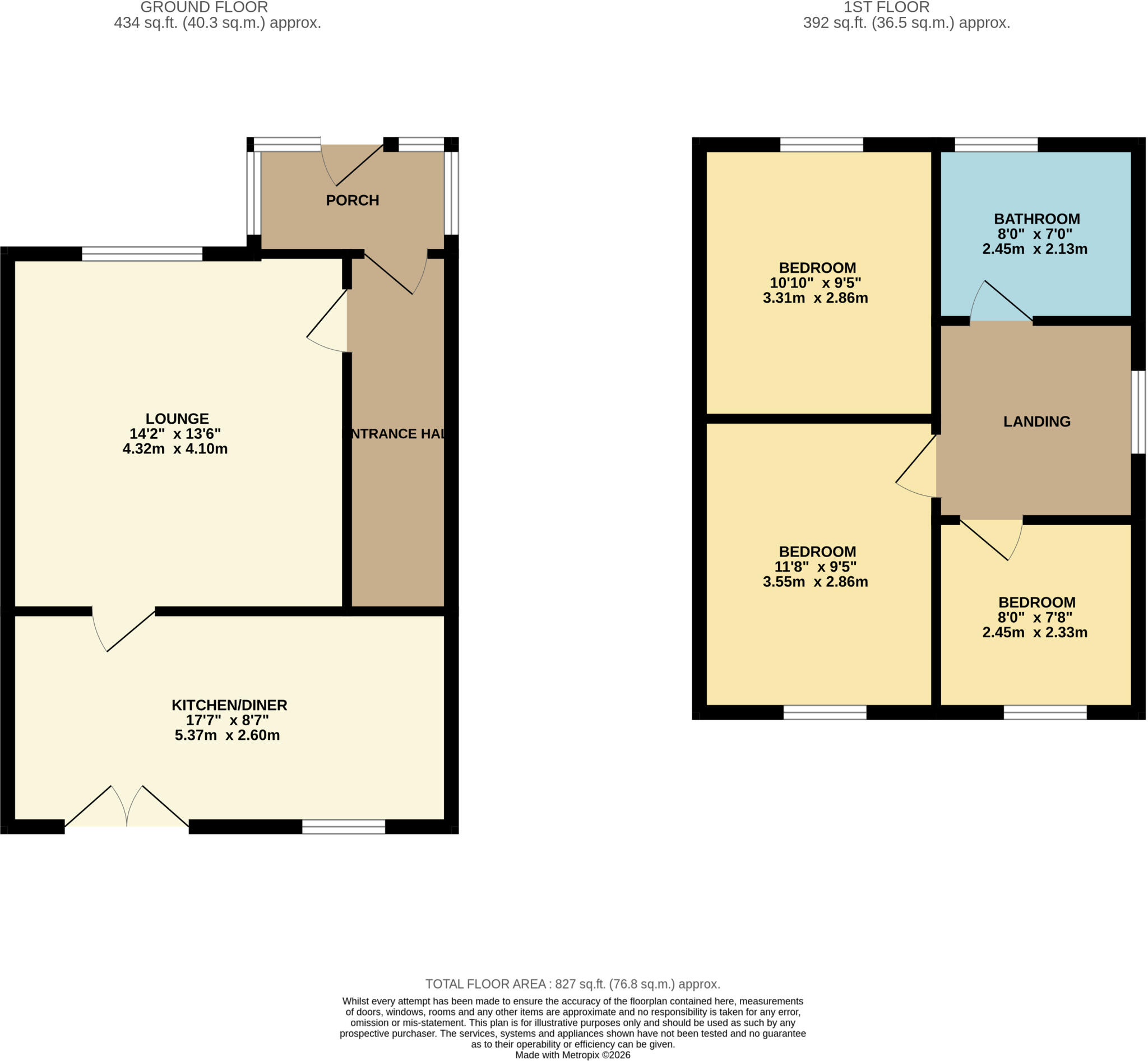 Parkside Crescent, Seaham, SR7 floorplan