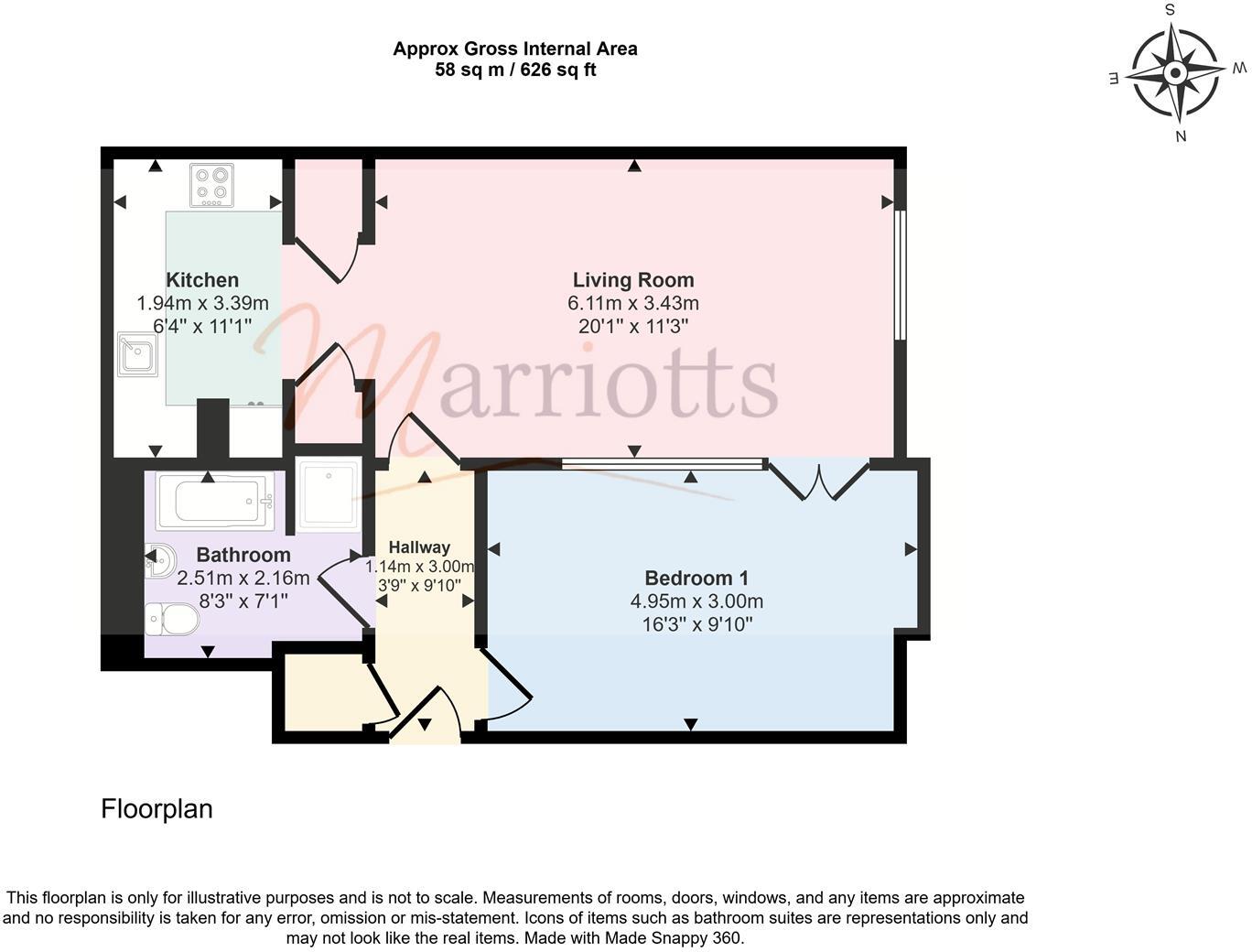 Morley Street, Daybrook, Nottingham floorplan