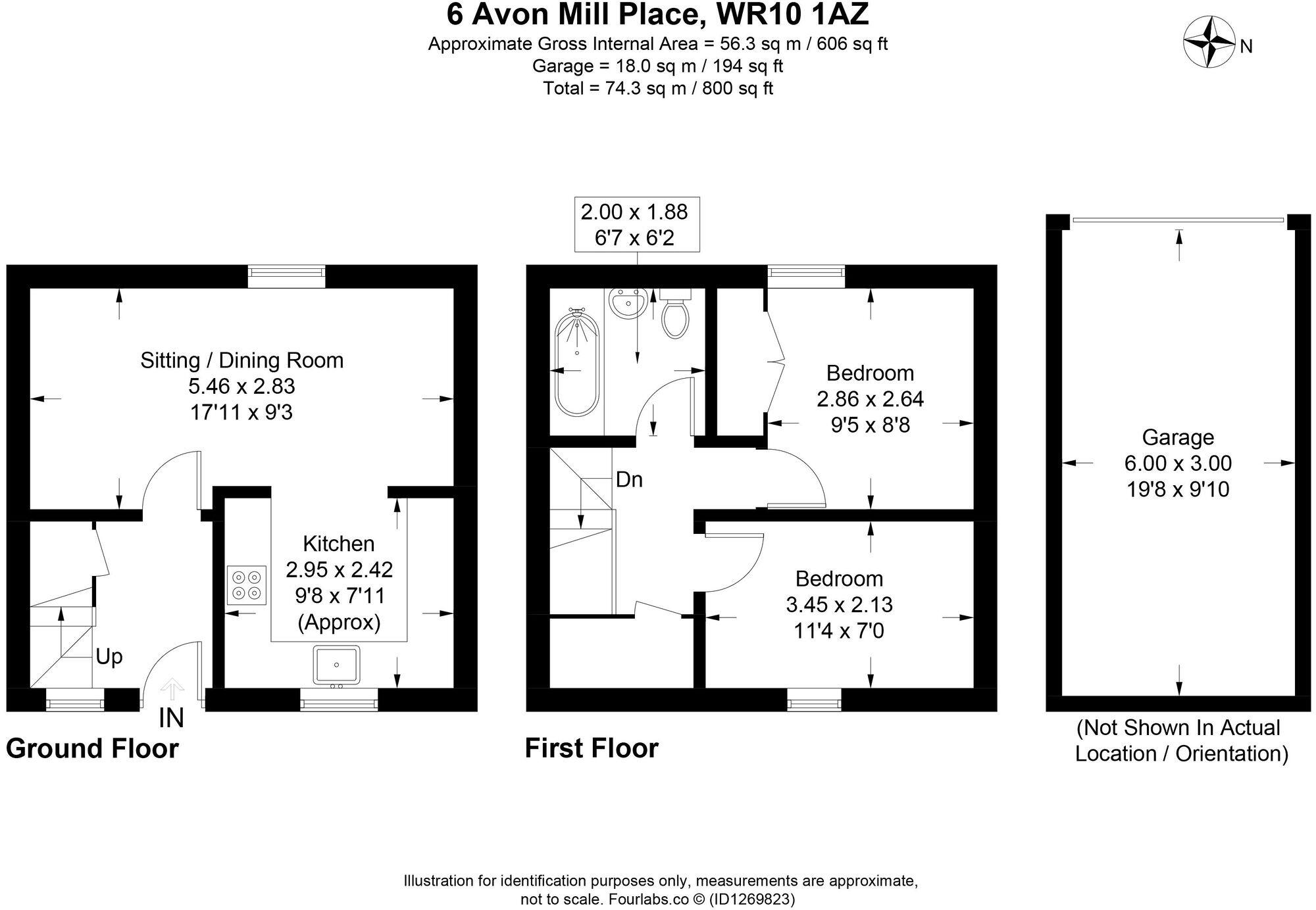 Avon Mill Place, Pershore, WR10 floorplan