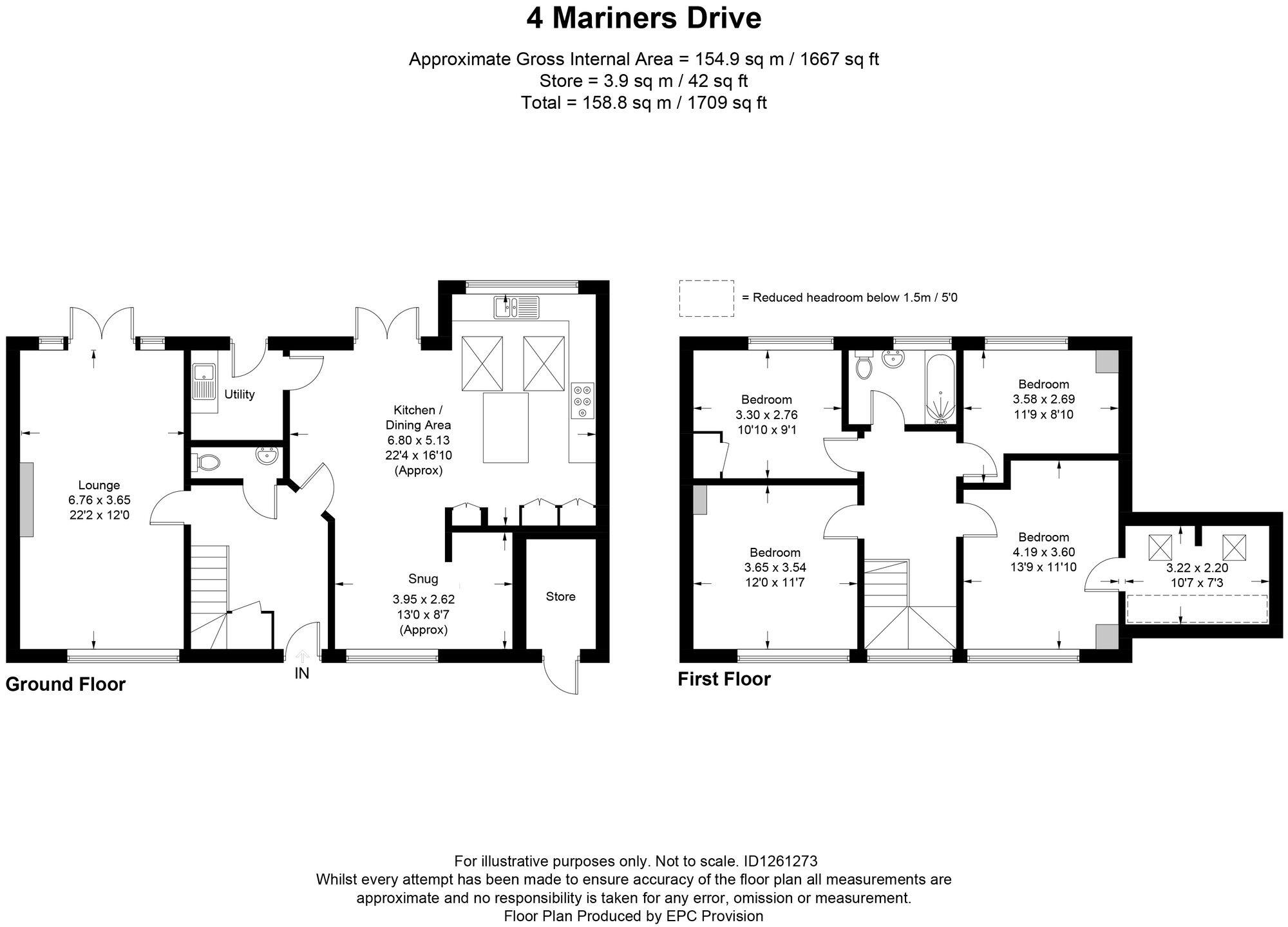 Mariners Drive, Backwell, BS48 floorplan