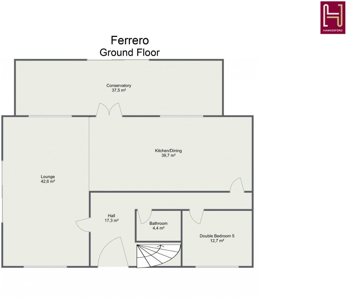 Les Rochers, Valongis, Alderney floorplan
