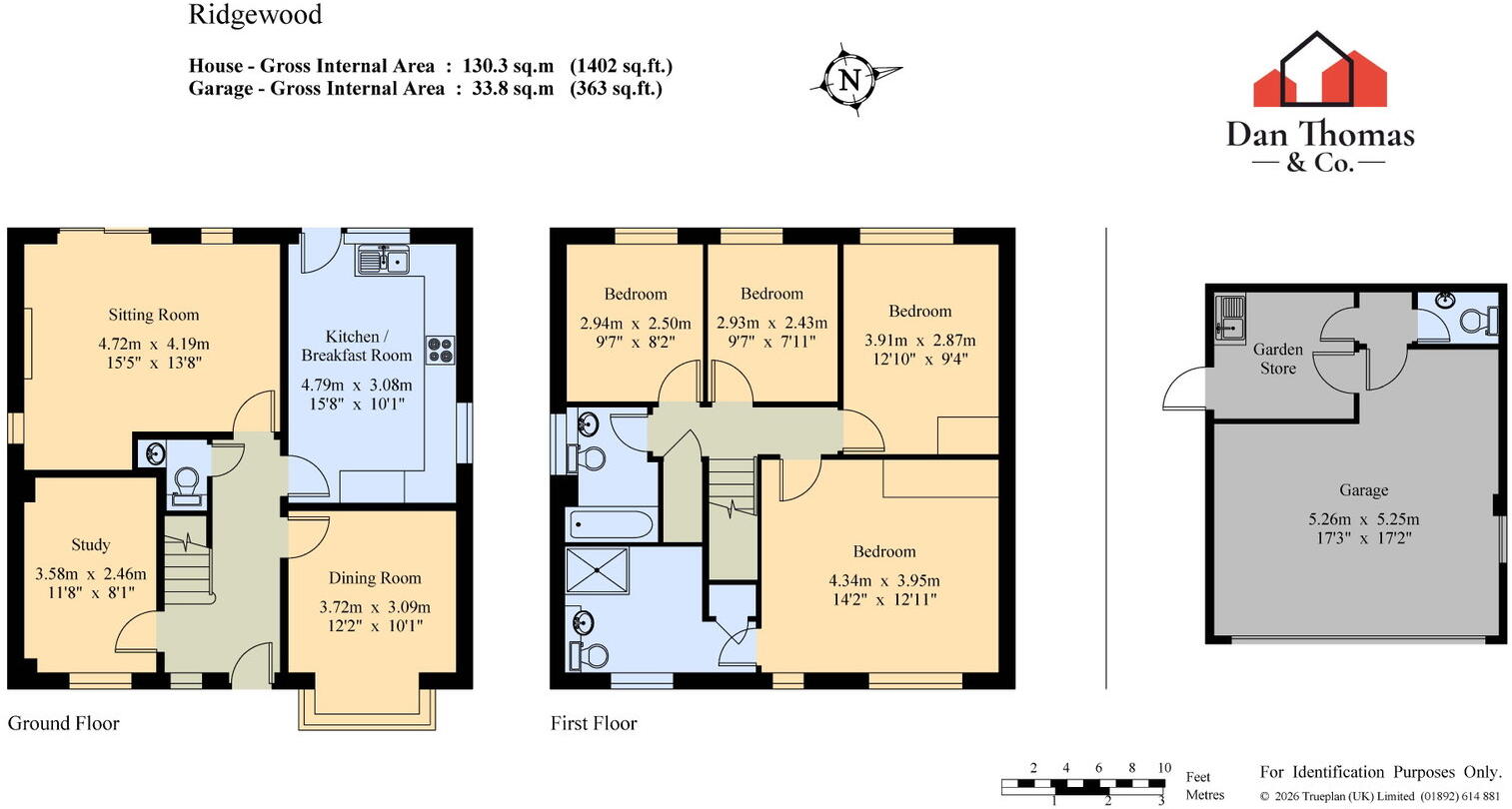 Ridgewood, Longfield, DA3 7LS floorplan