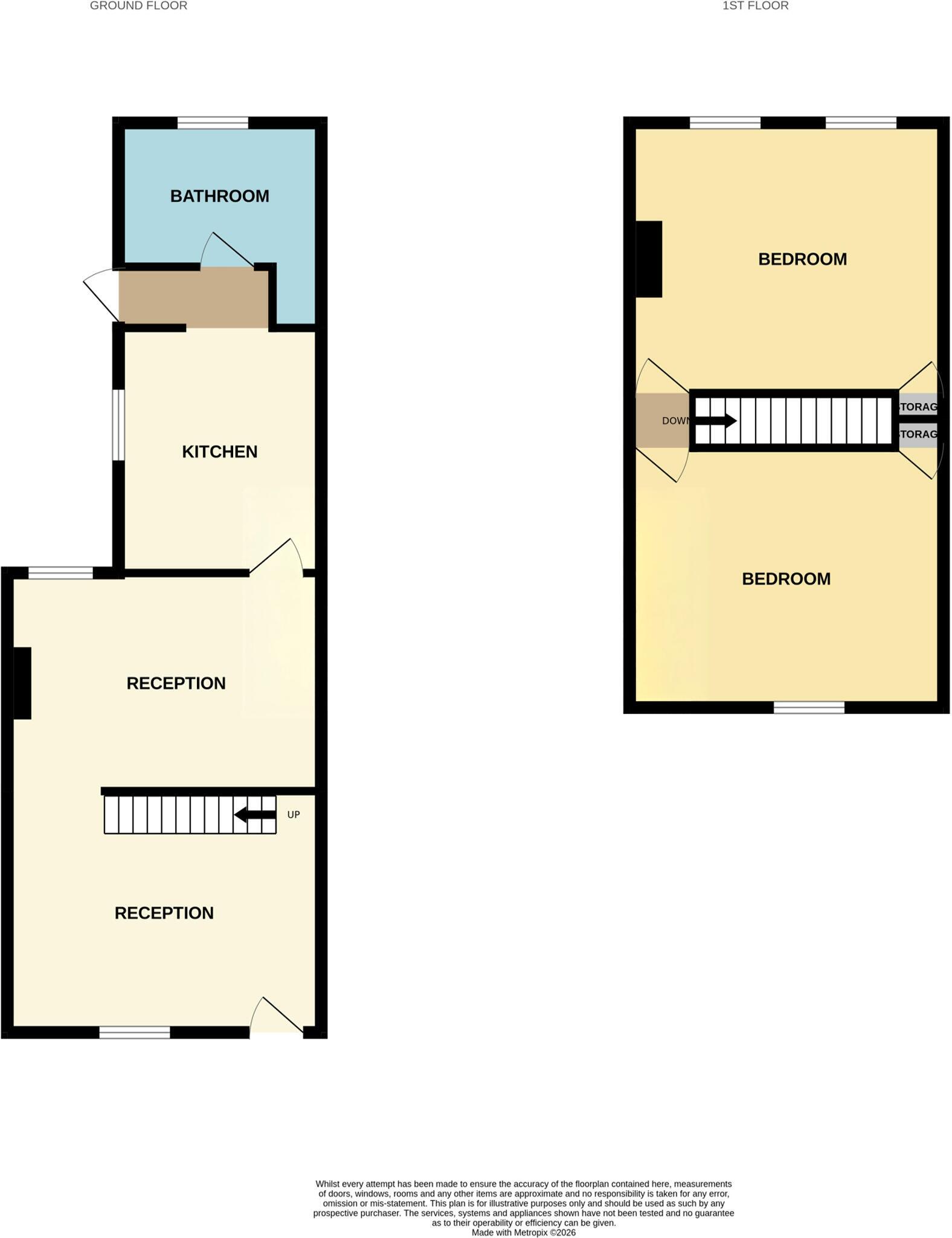 Cuthbert Road, Fratton, Portsmouth, PO1 floorplan