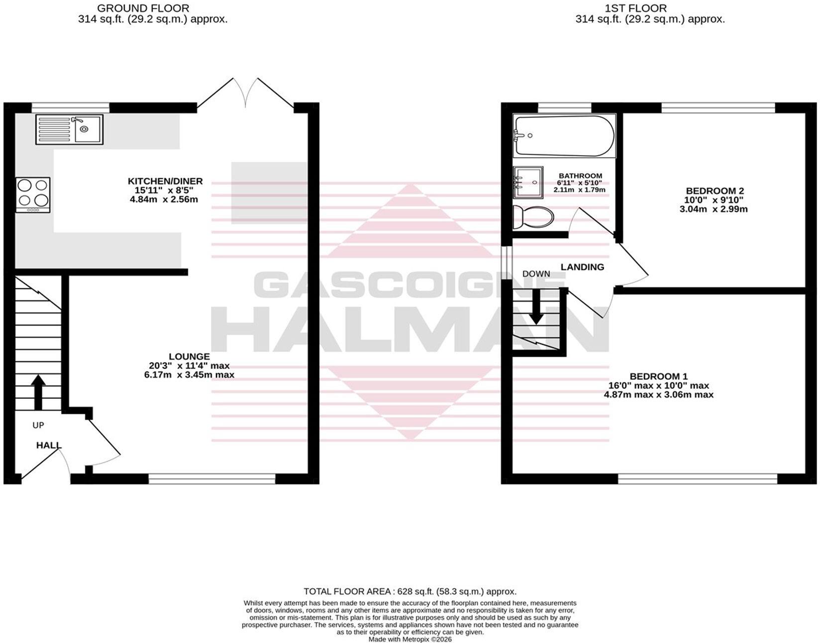Colwyn Road, Cheadle Hulme, SK8 floorplan
