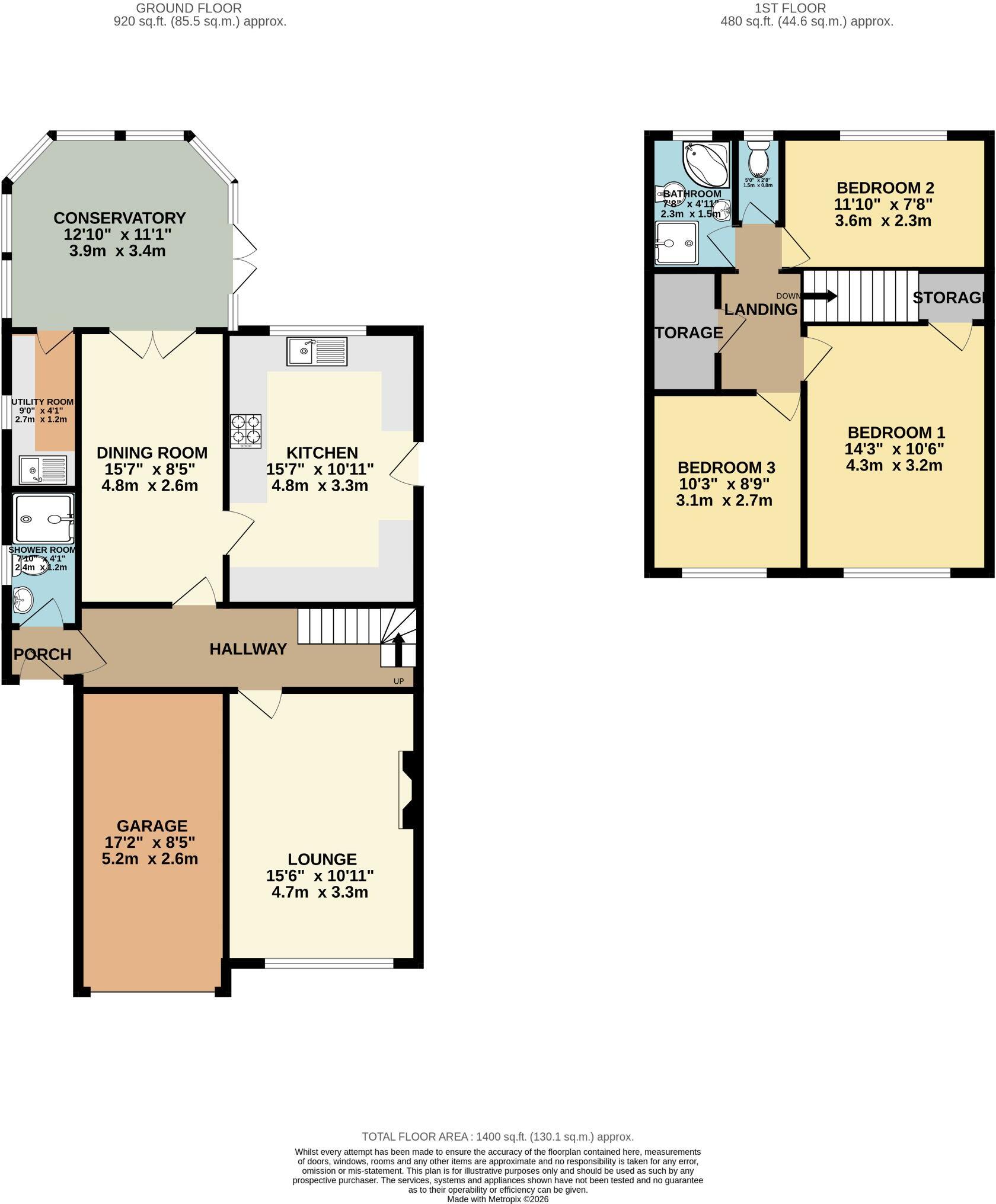 Lazenby Crescent, Ashton-in-Makerfield, Wigan, WN4 9NJ floorplan