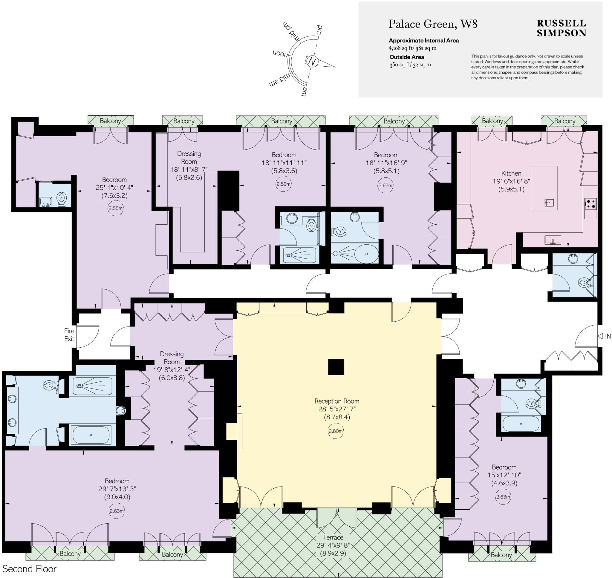 3a Palace Green, Kensington Palace Gardens, Kensington, W8 floorplan