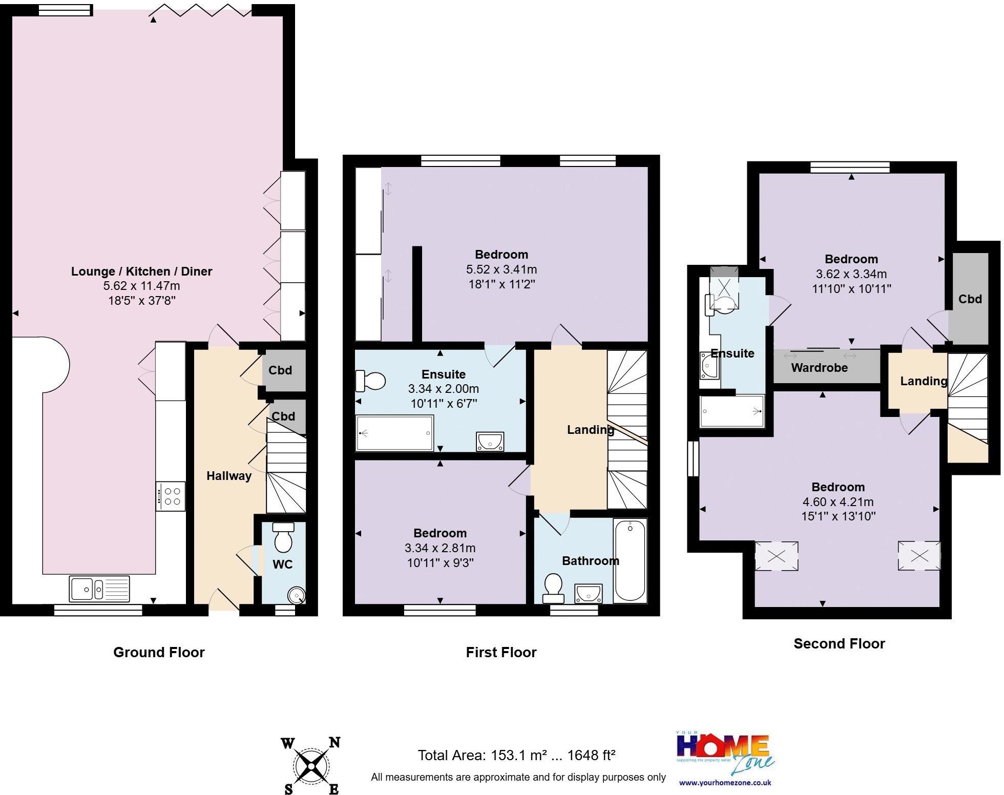 Christchurch Town Centre floorplan