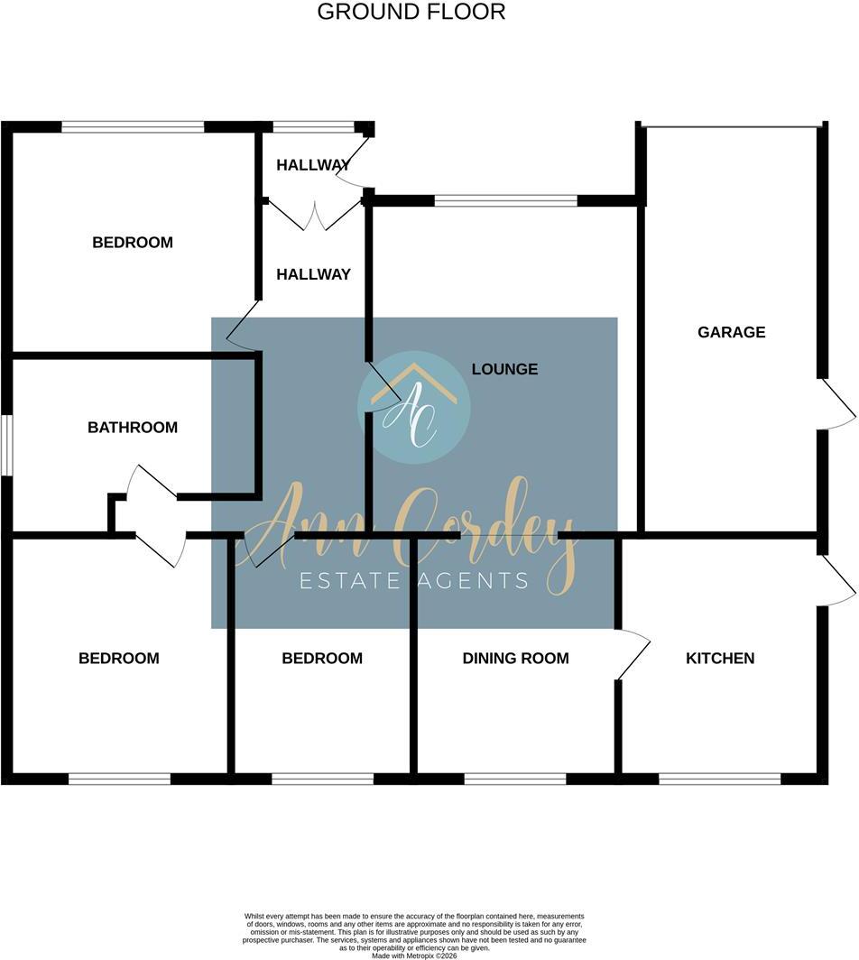 West View, Darlington floorplan