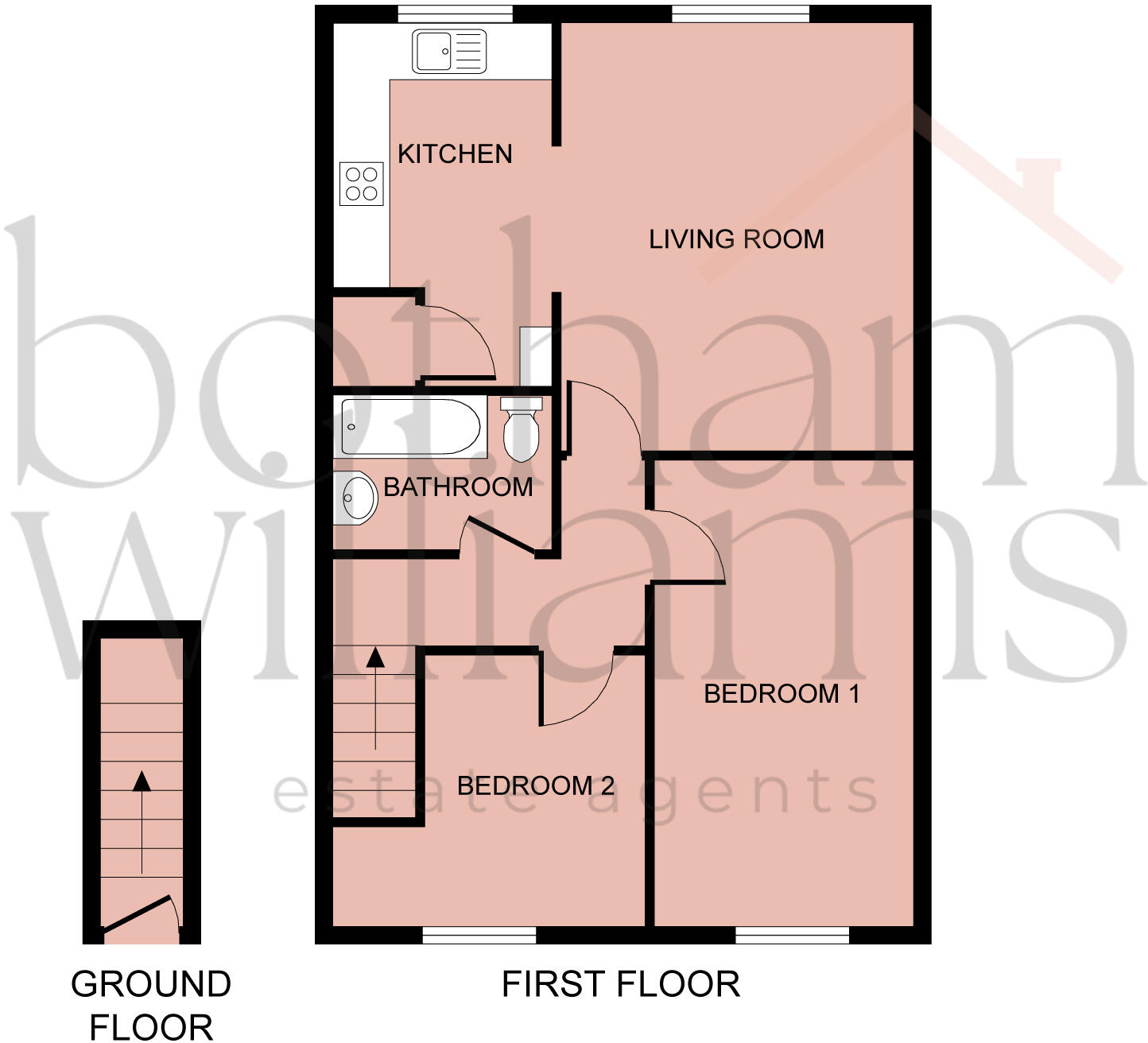 Gradon Close, Barry floorplan