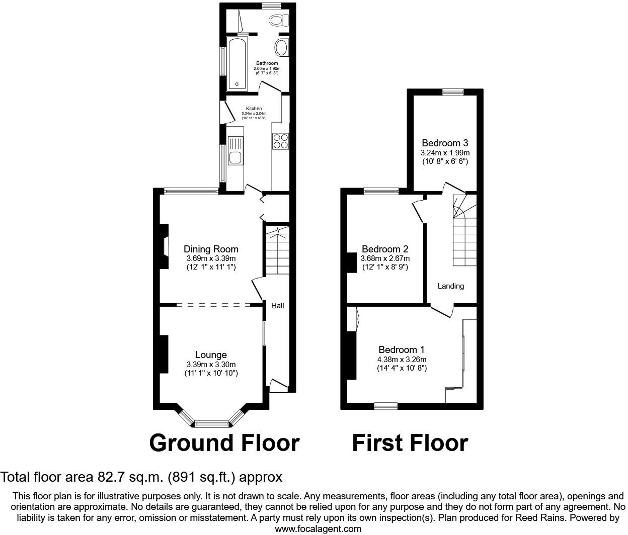 Camden Street, Hull, East Riding of Yorkshi, HU3 floorplan