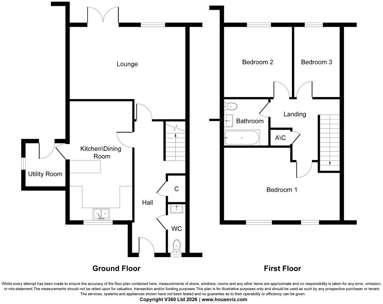 1, Brambleside, St Teath, PL30 floorplan