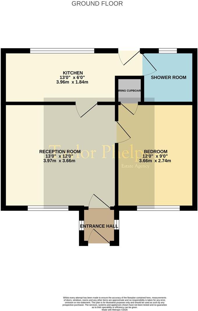 Grantham Gardens, Ware - Bungalow Available Chain Free floorplan