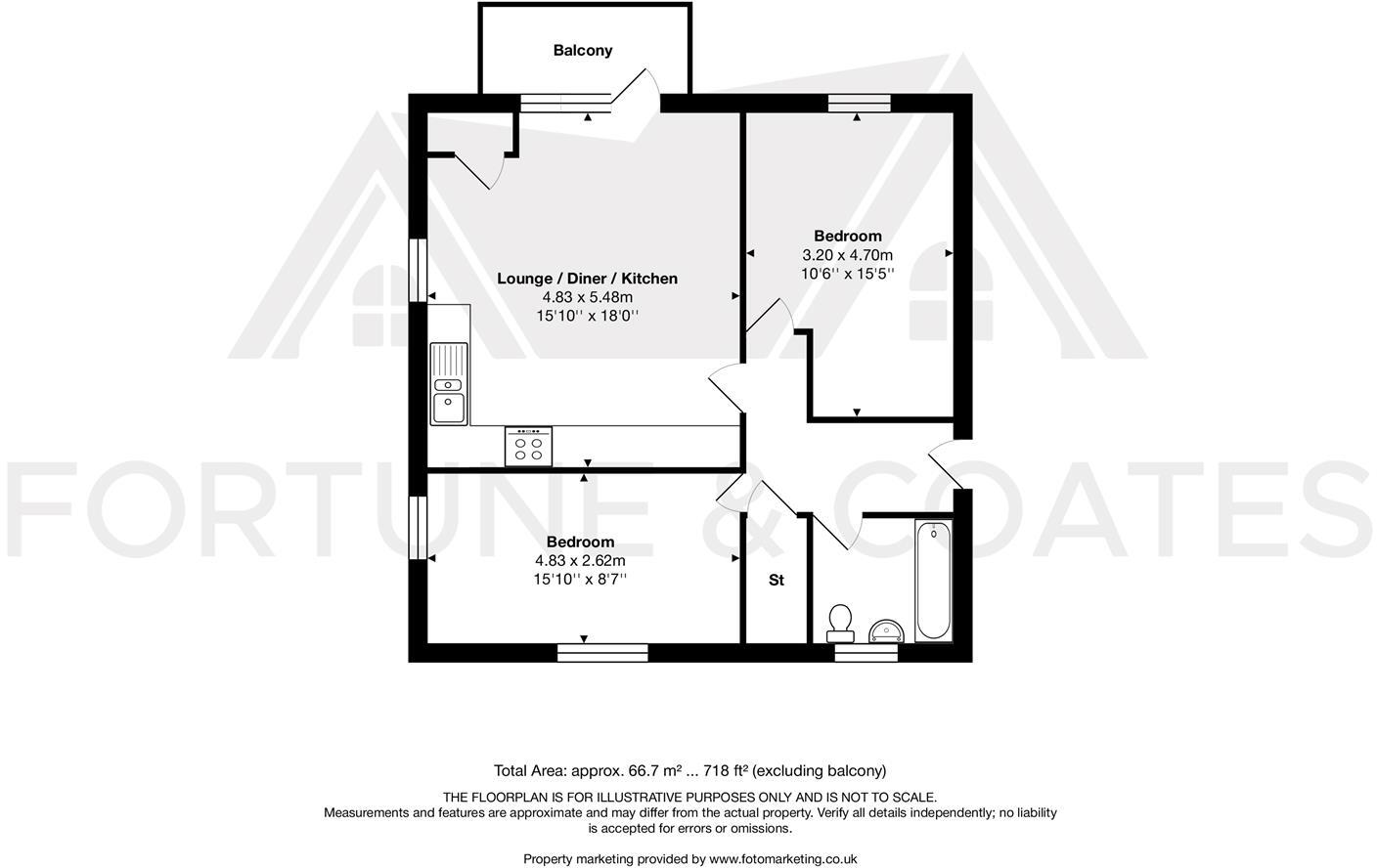 Kingfisher Way, Harlow floorplan