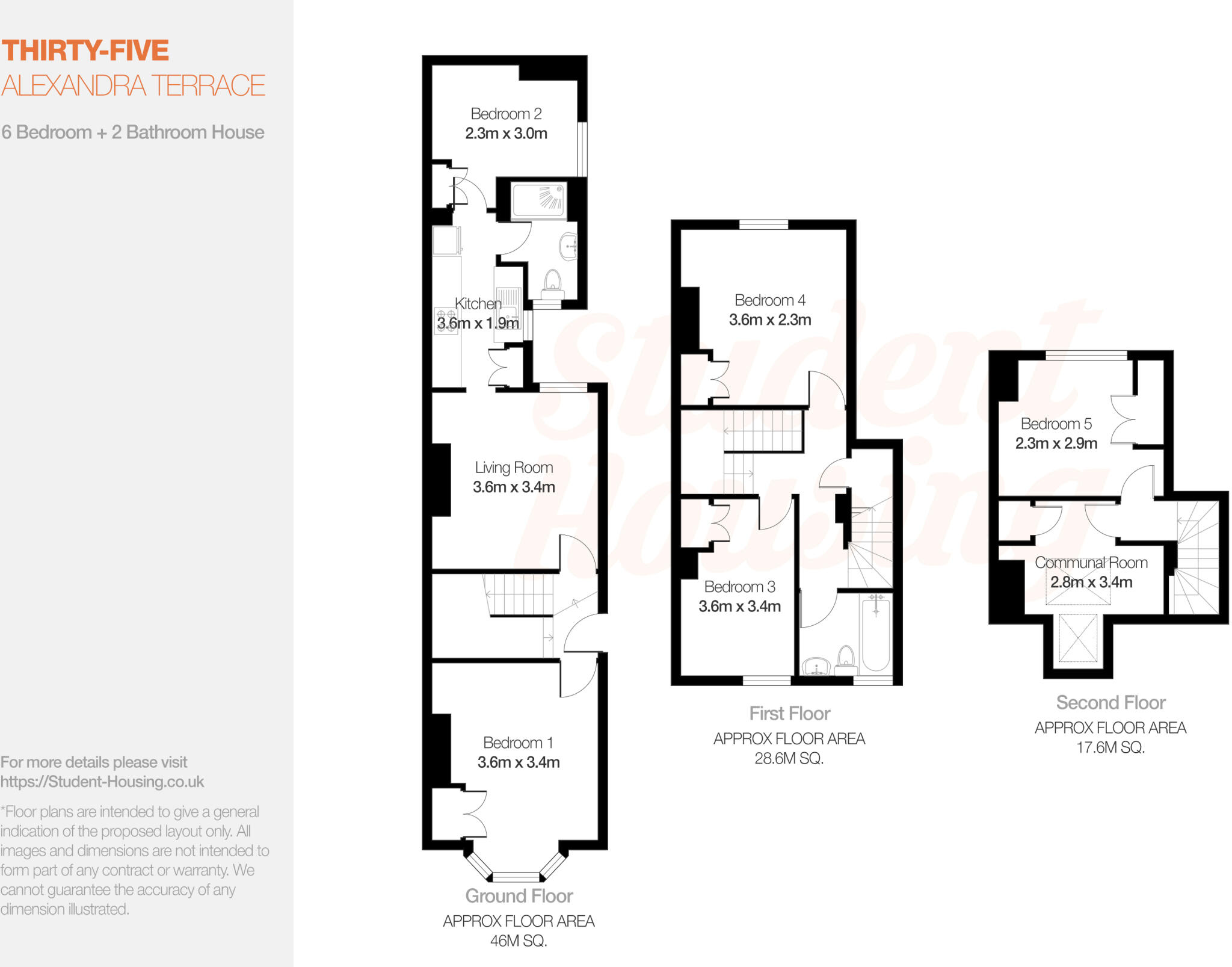 Newly Refurbished // West End // 5 Bed // AUG 2027 floorplan