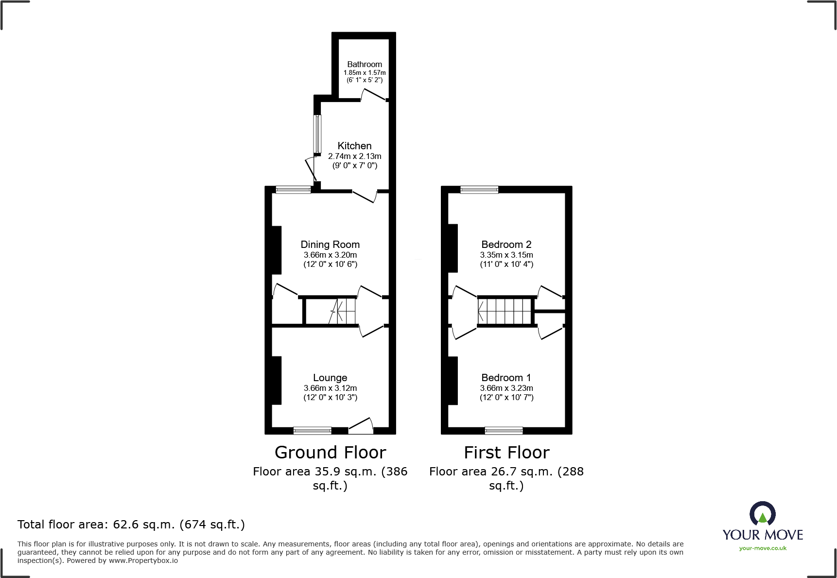 Castle Road, Chatham, Medway, ME4 floorplan