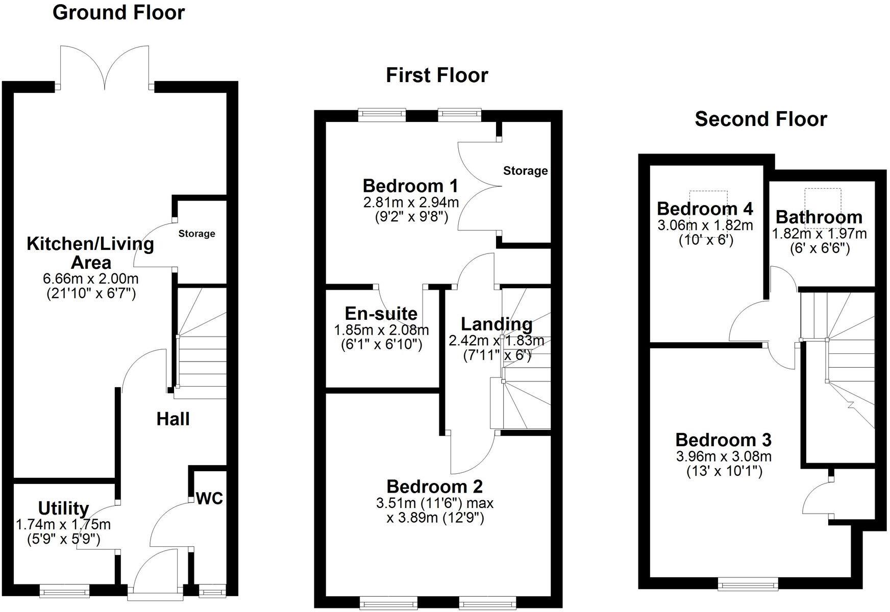 Carnoustie Drive, Lincoln, LN6 floorplan