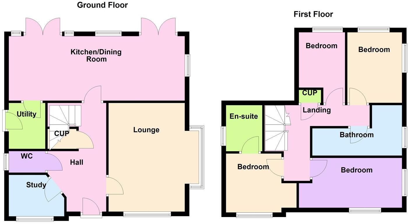 Old Farm Lane, Newbold Verdon floorplan