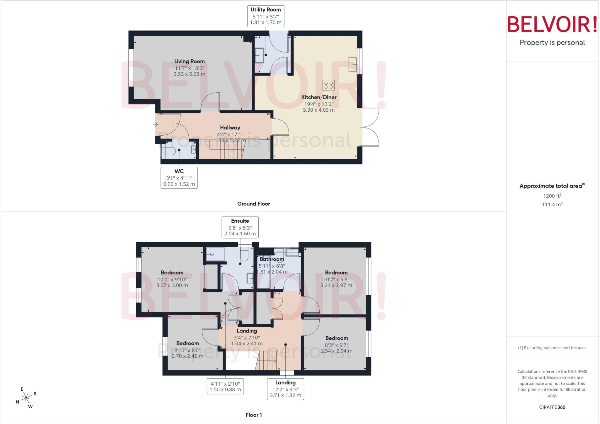 Oriel View, Castlefields, Stafford, ST16 floorplan