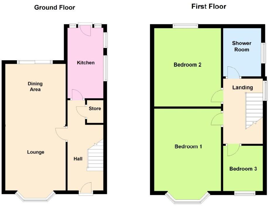 Leabrooks Avenue, Mansfield Woodhouse, Mansfield floorplan