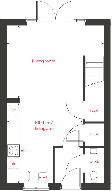 Bennetts Rd, 
Keresley, 
Coventry, 
CV7 8QD floorplan