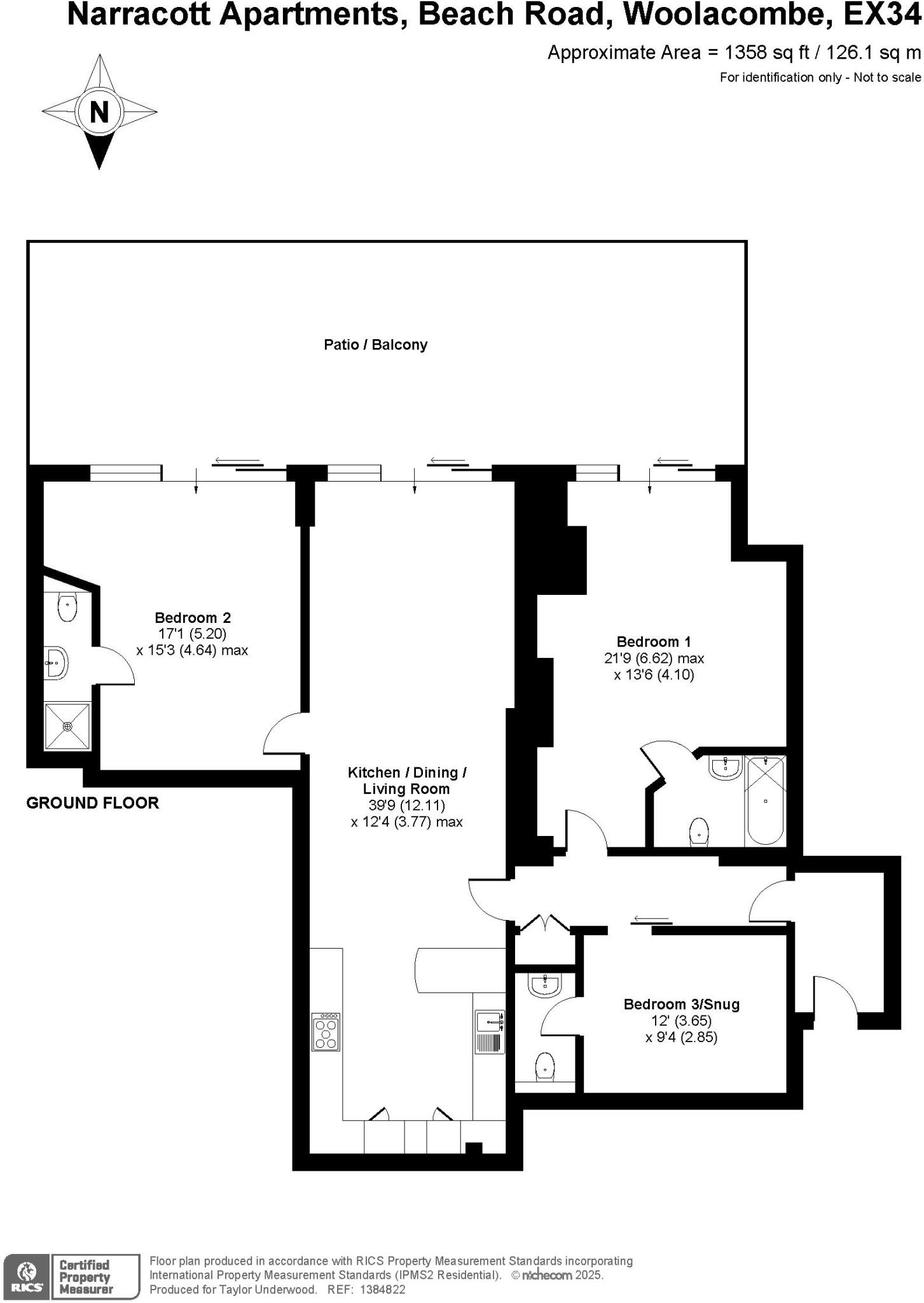 Woolacombe floorplan