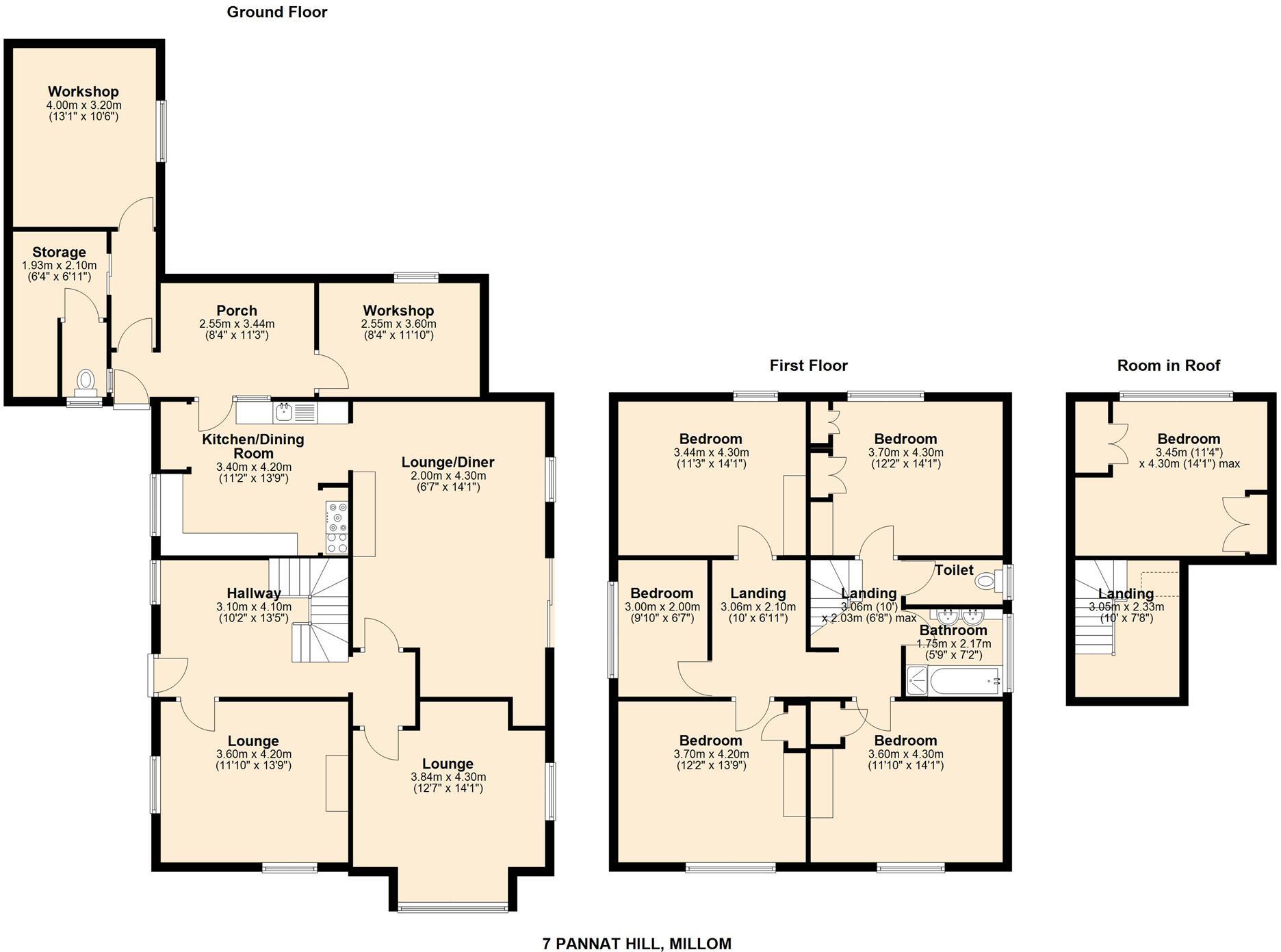 Pannatt Hill, MILLOM floorplan