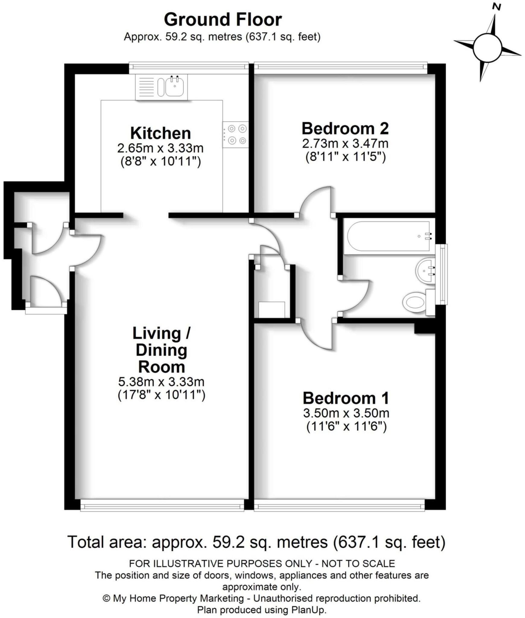 Watford Road, Croxley Green, WD3 floorplan