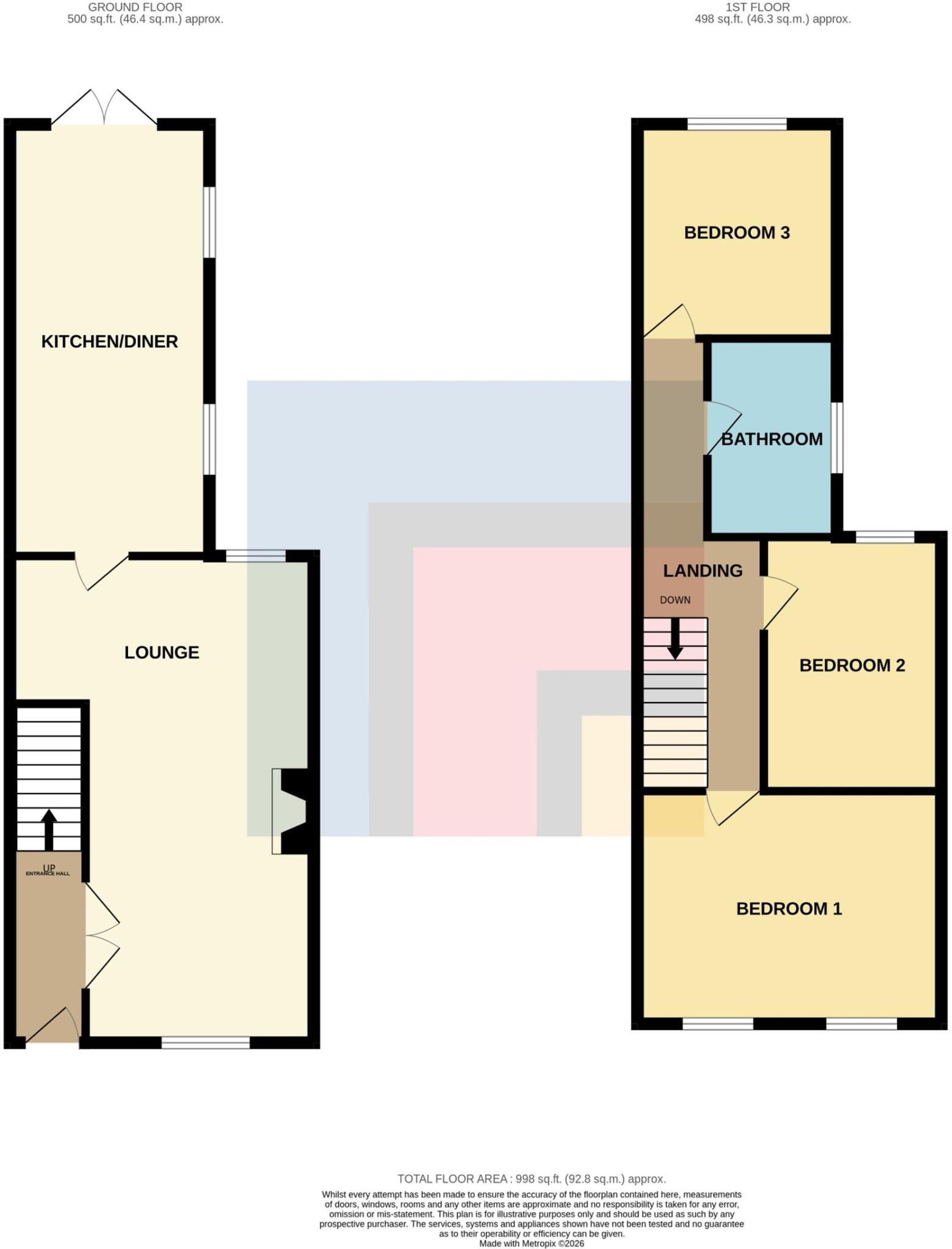 Moy Road Taffs Well Cardiff CF15 7PX floorplan