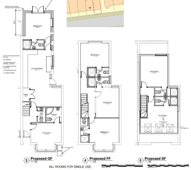 36 Hartley Road, Portsmouth, Hampshire, PO2 9HU floorplan